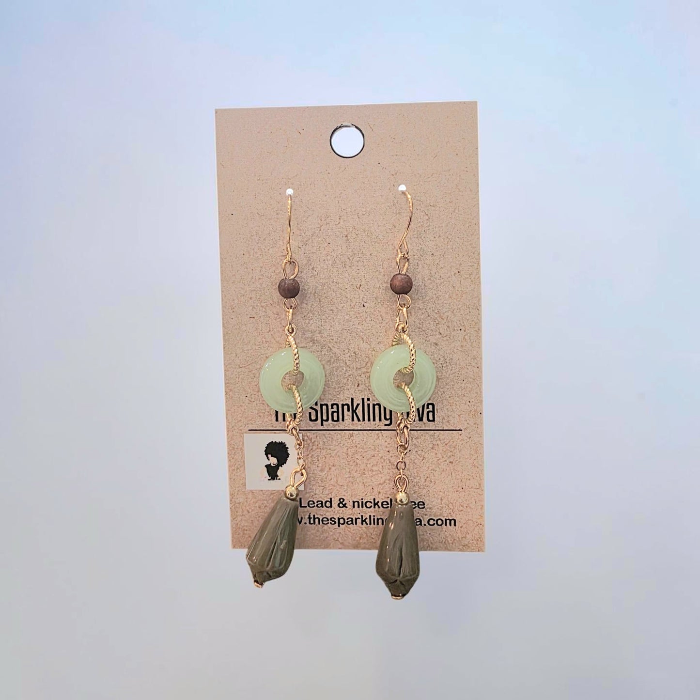 Jaded earrings
