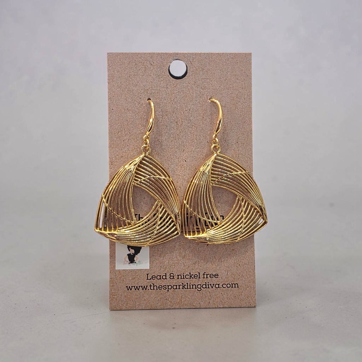 Between the lines earrings
