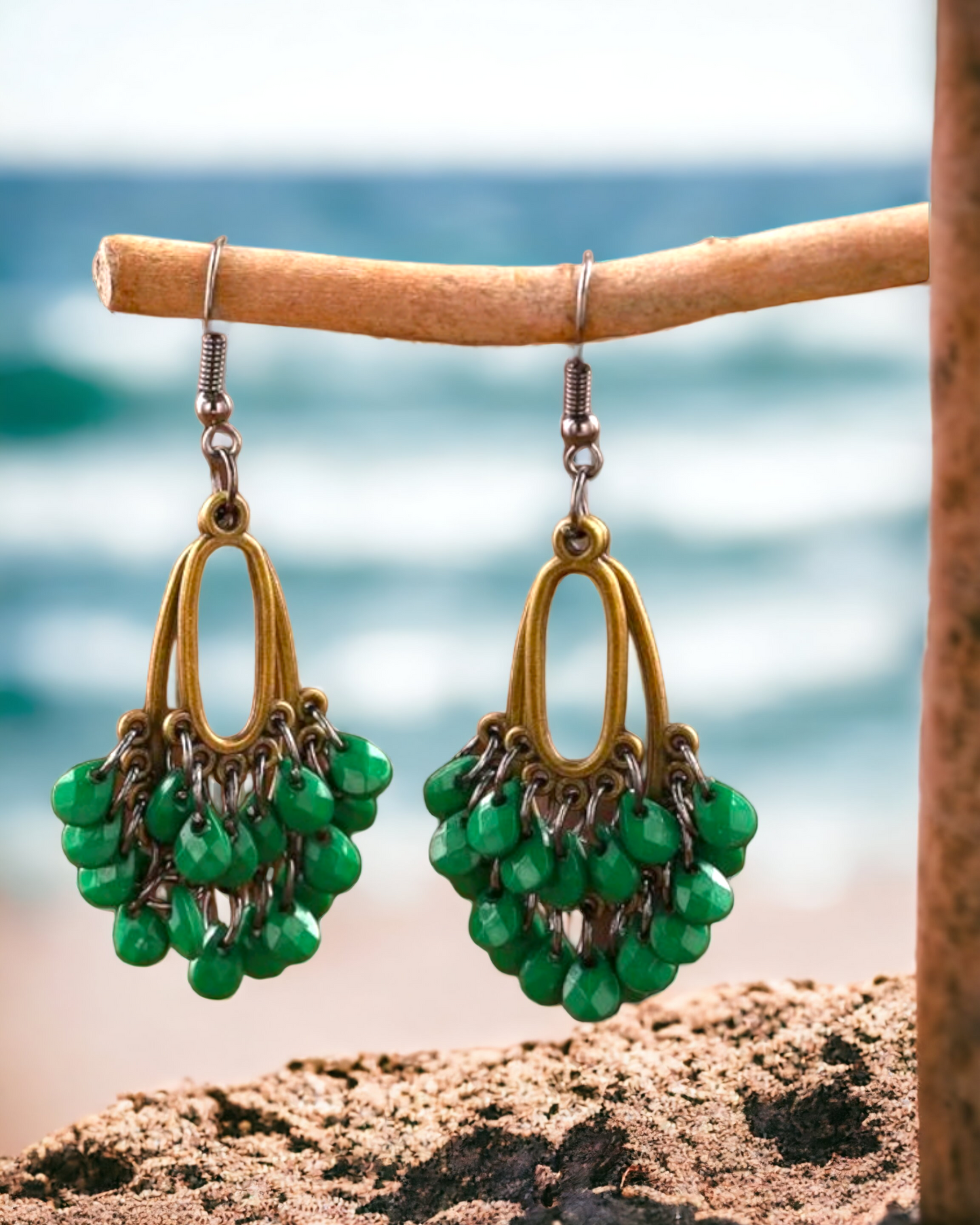 Abundant growth earrings