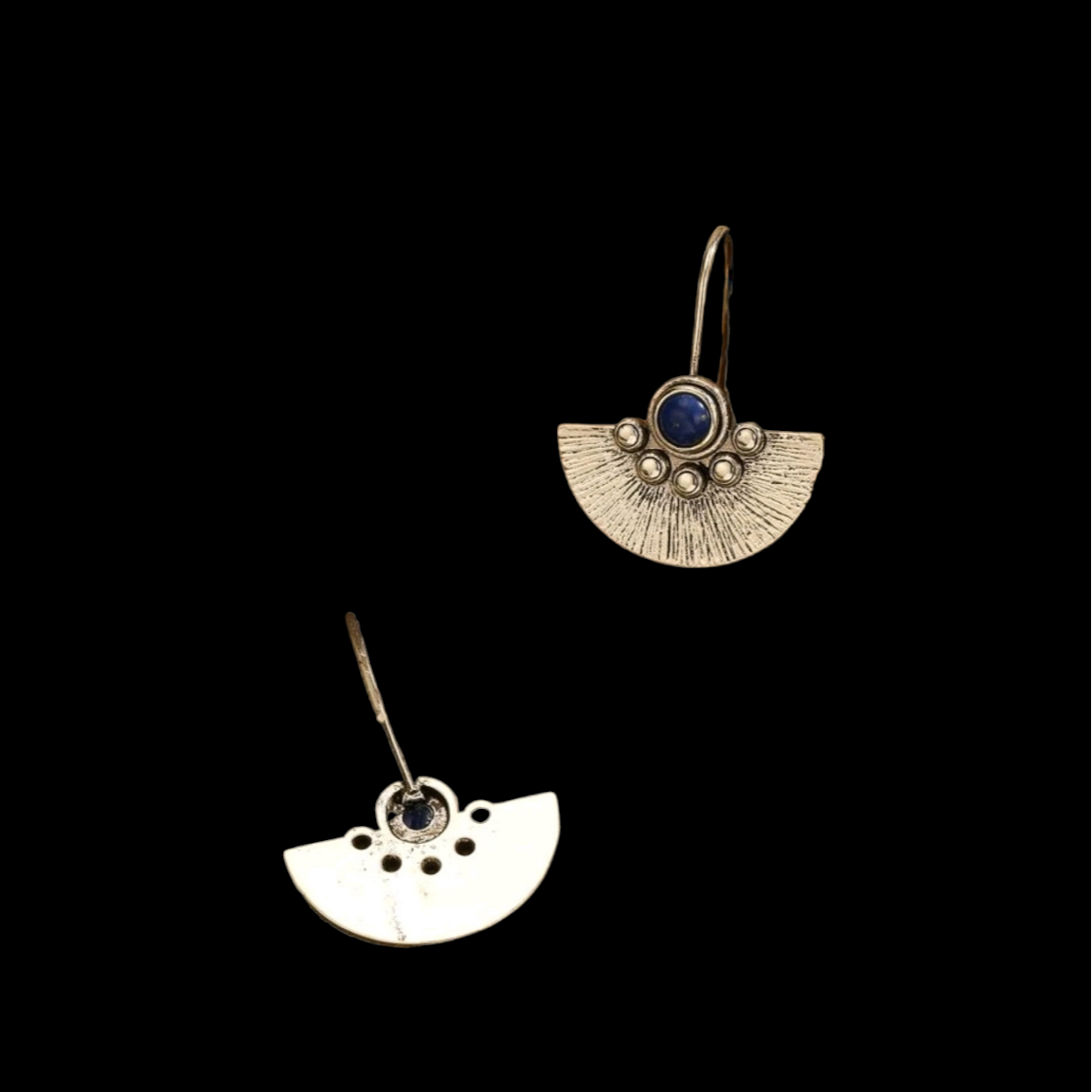 Blue speculation earrings (Earrings)