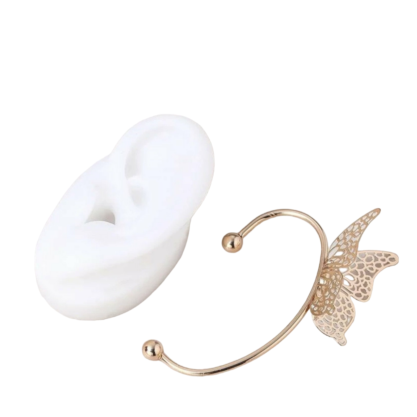 Butterfly ear climber earring (Jewelry)