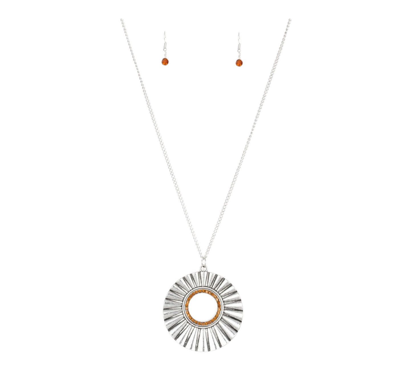Chicly Centered - Brown necklace (Jewelry)