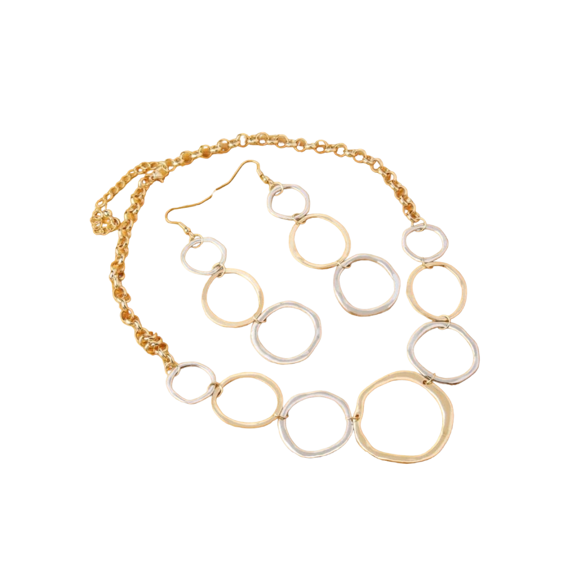 Circle in necklace set (necklace set)