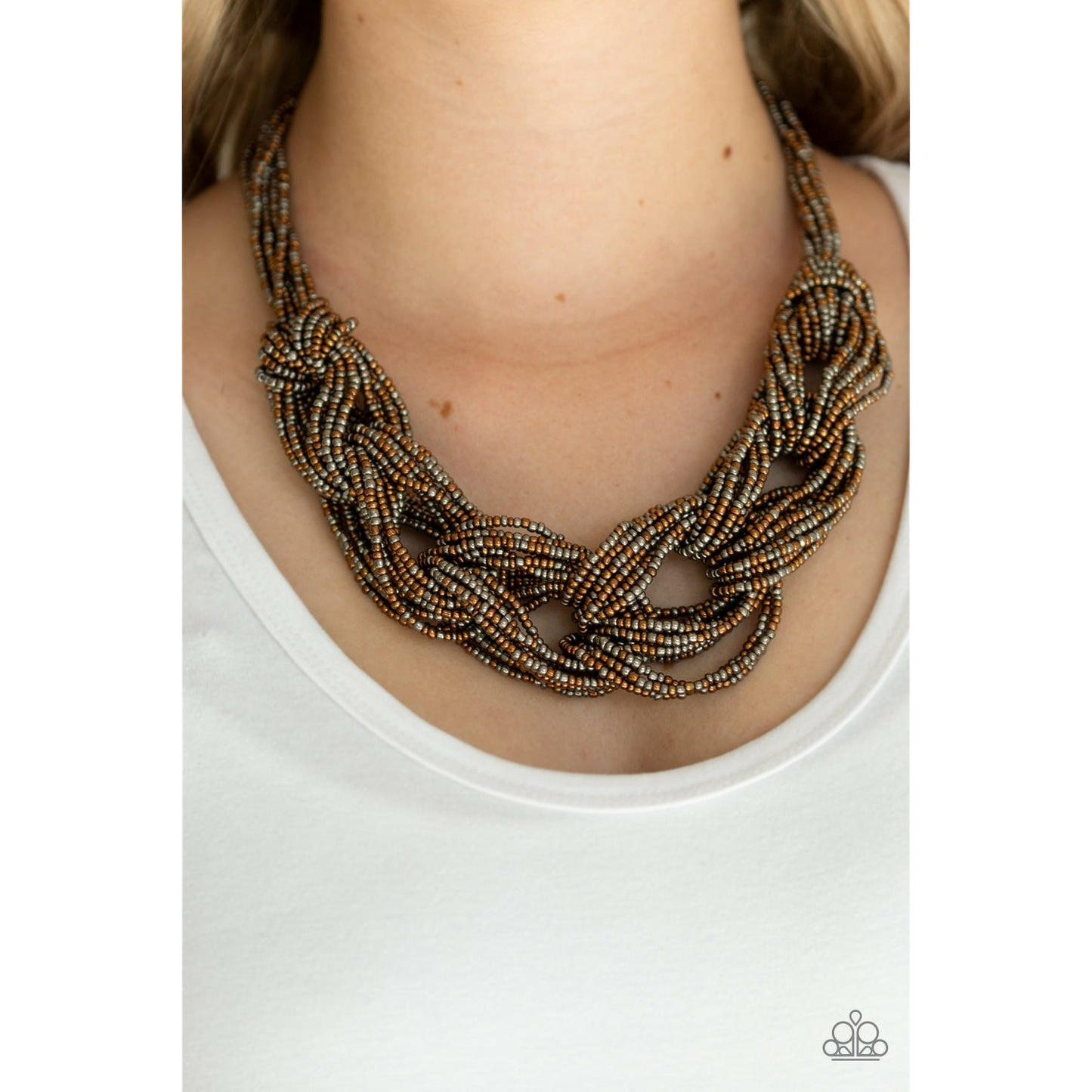 City Catwalk - Copper necklace (Jewelry)