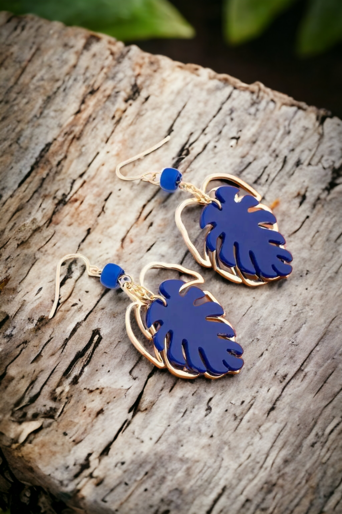 Cobalt wonder earrings (Jewelry)