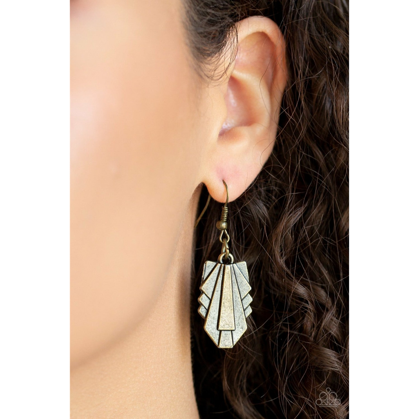 Cougar Cave - Brass necklace (Jewelry)