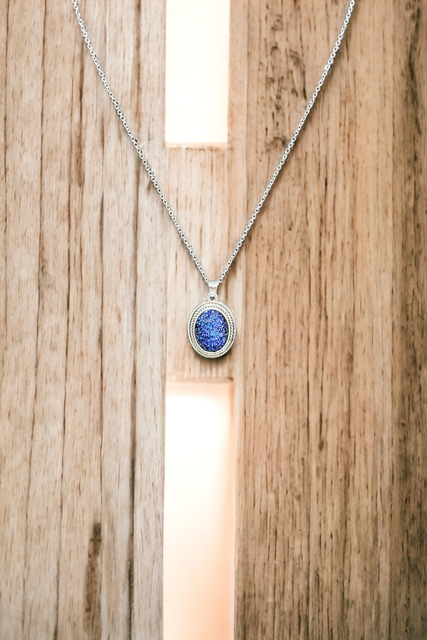 Crushed seaglass blue