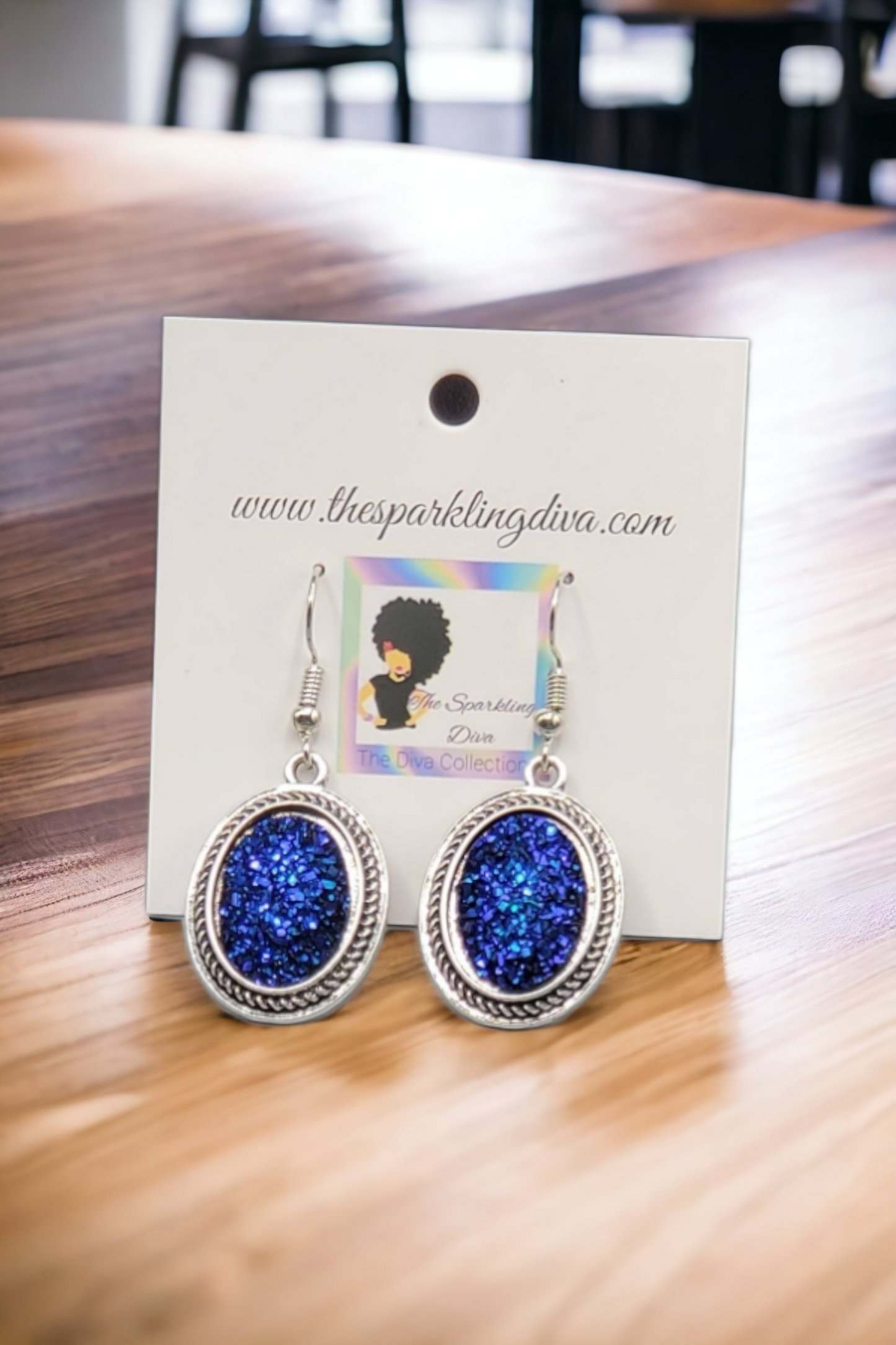 Crushed seaglass blue