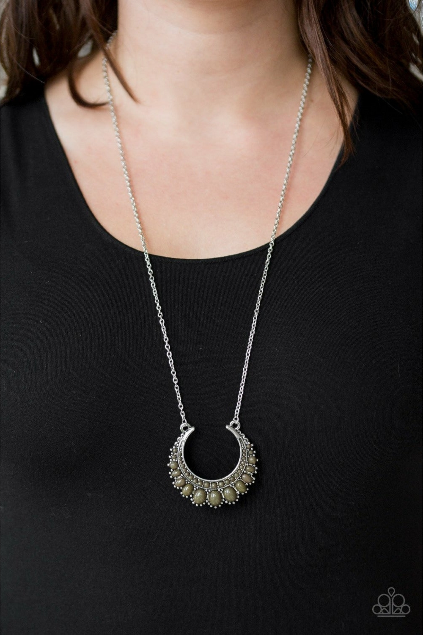 Count To ZEN - Green necklace (Jewelry)