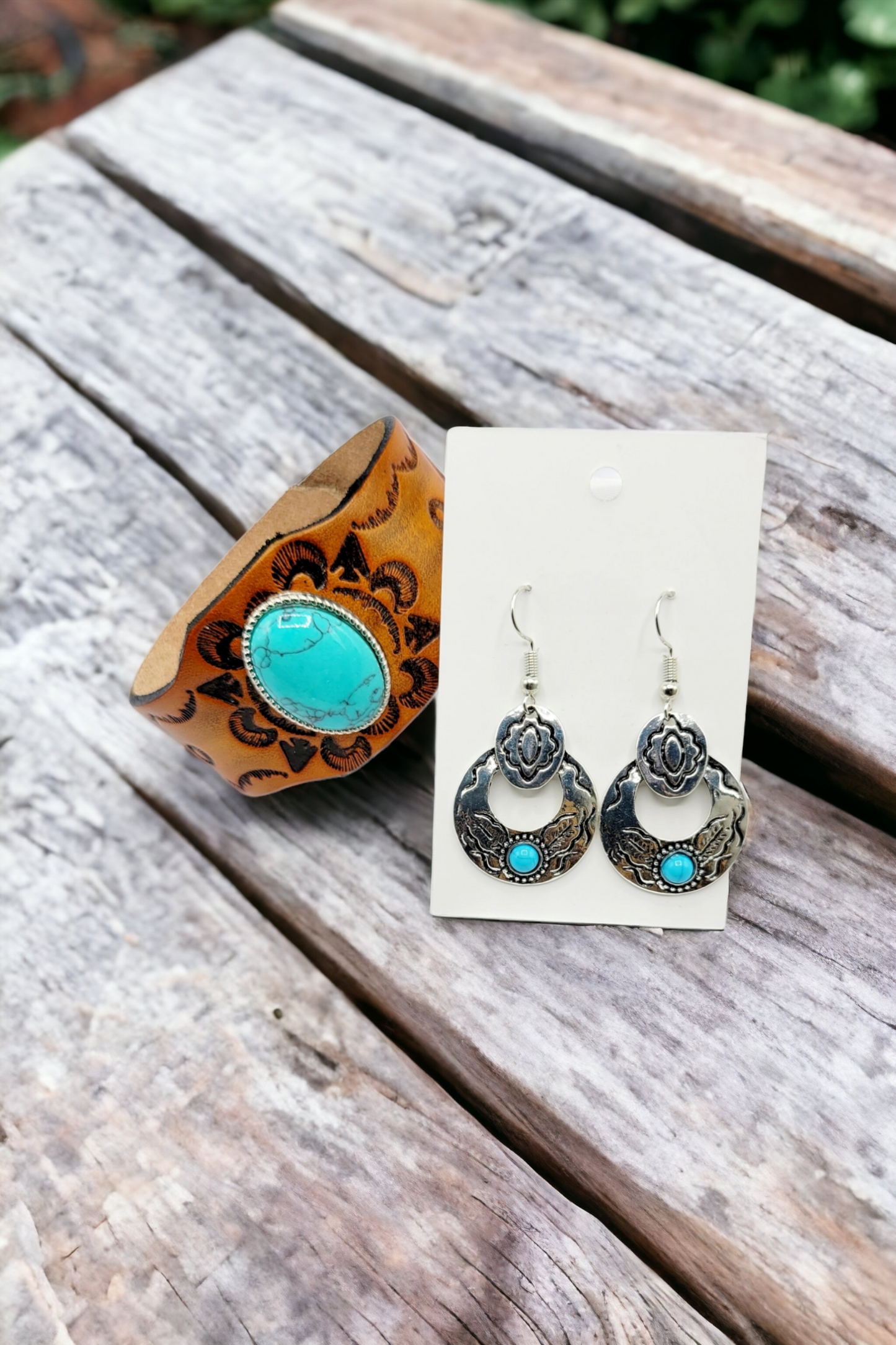 Country blues earrings (earrings)