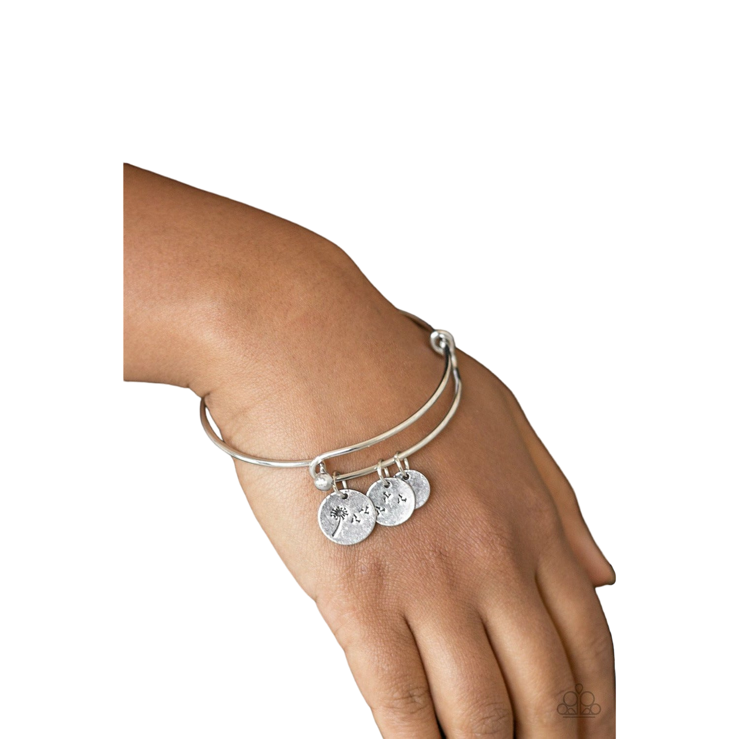 Dreamy Dandelions - Silver bracelet (Jewelry)