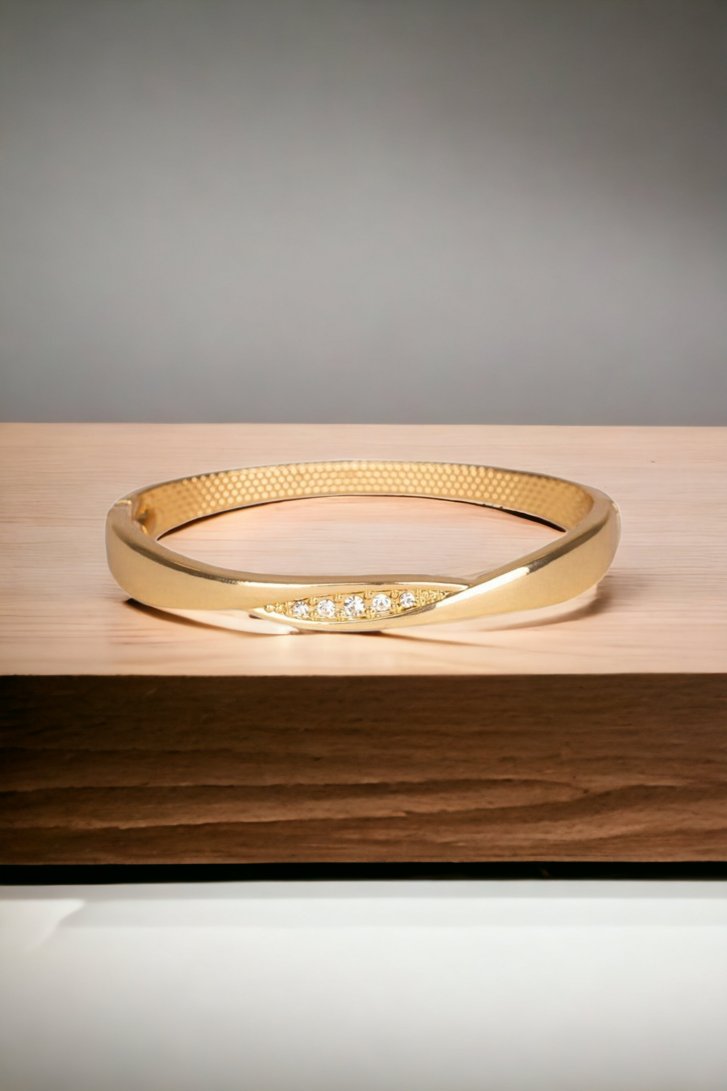Glittering Grit - Gold bracelet (Jewelry)
