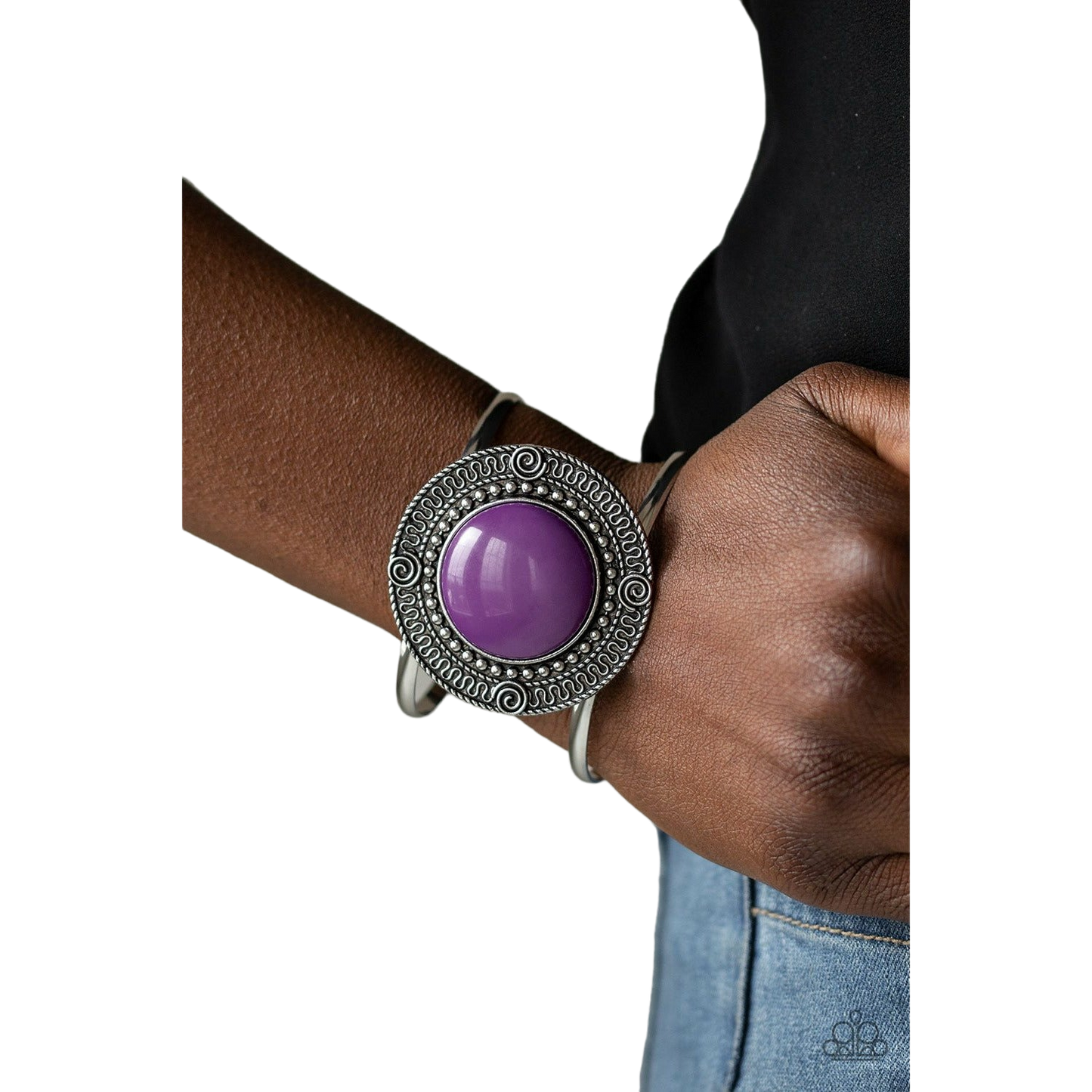 Tribal Pop - Purple bracelet (Jewelry)