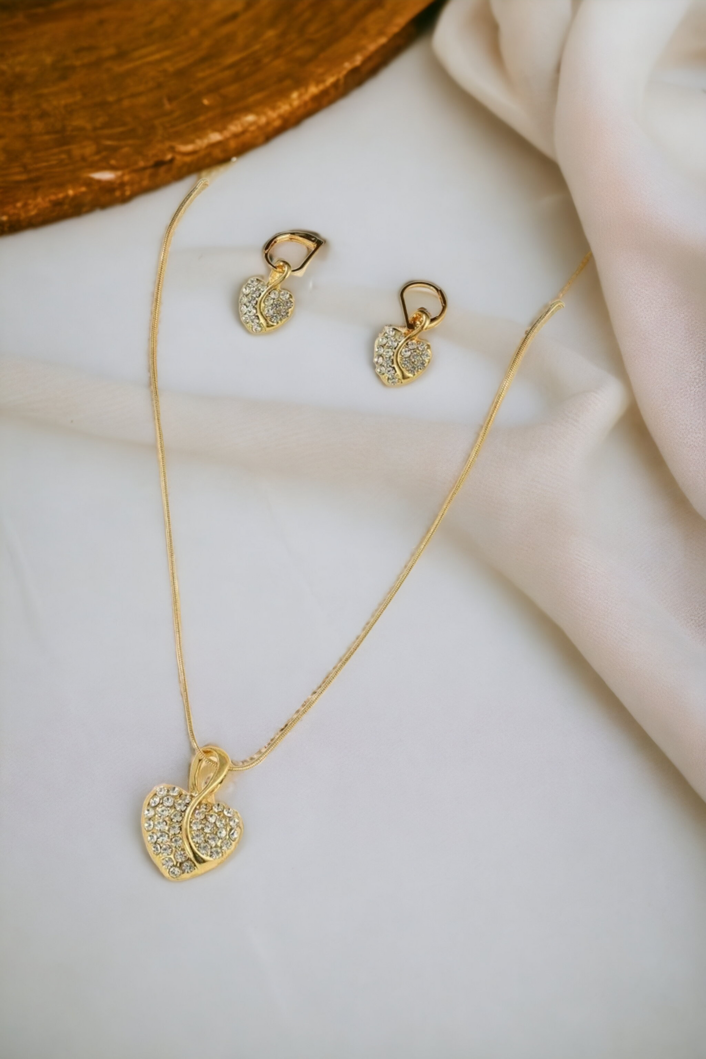 Ribbon in the sky necklace set (necklace set)