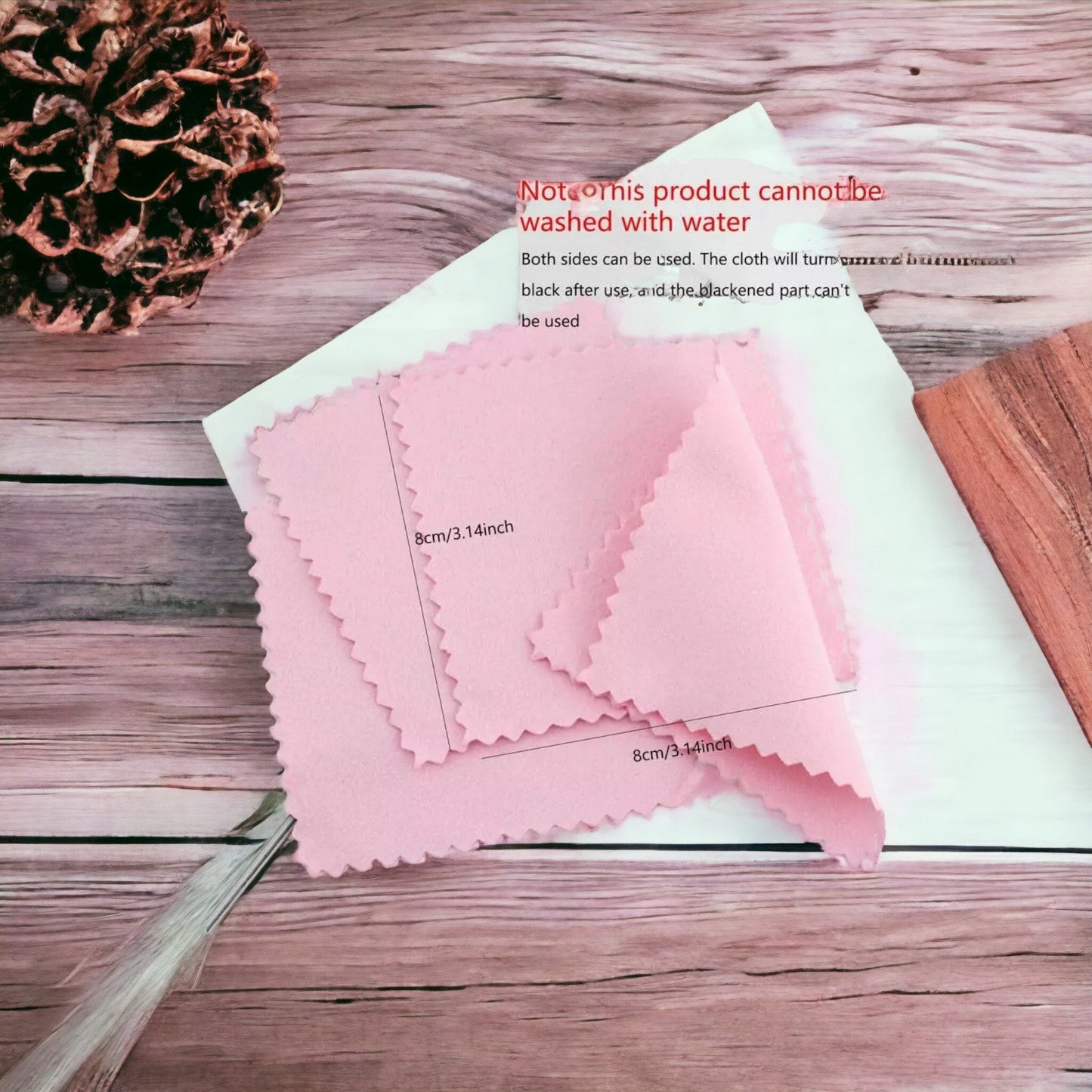 Jewelry polishing & cleaning cloth (jewelry cleaning)