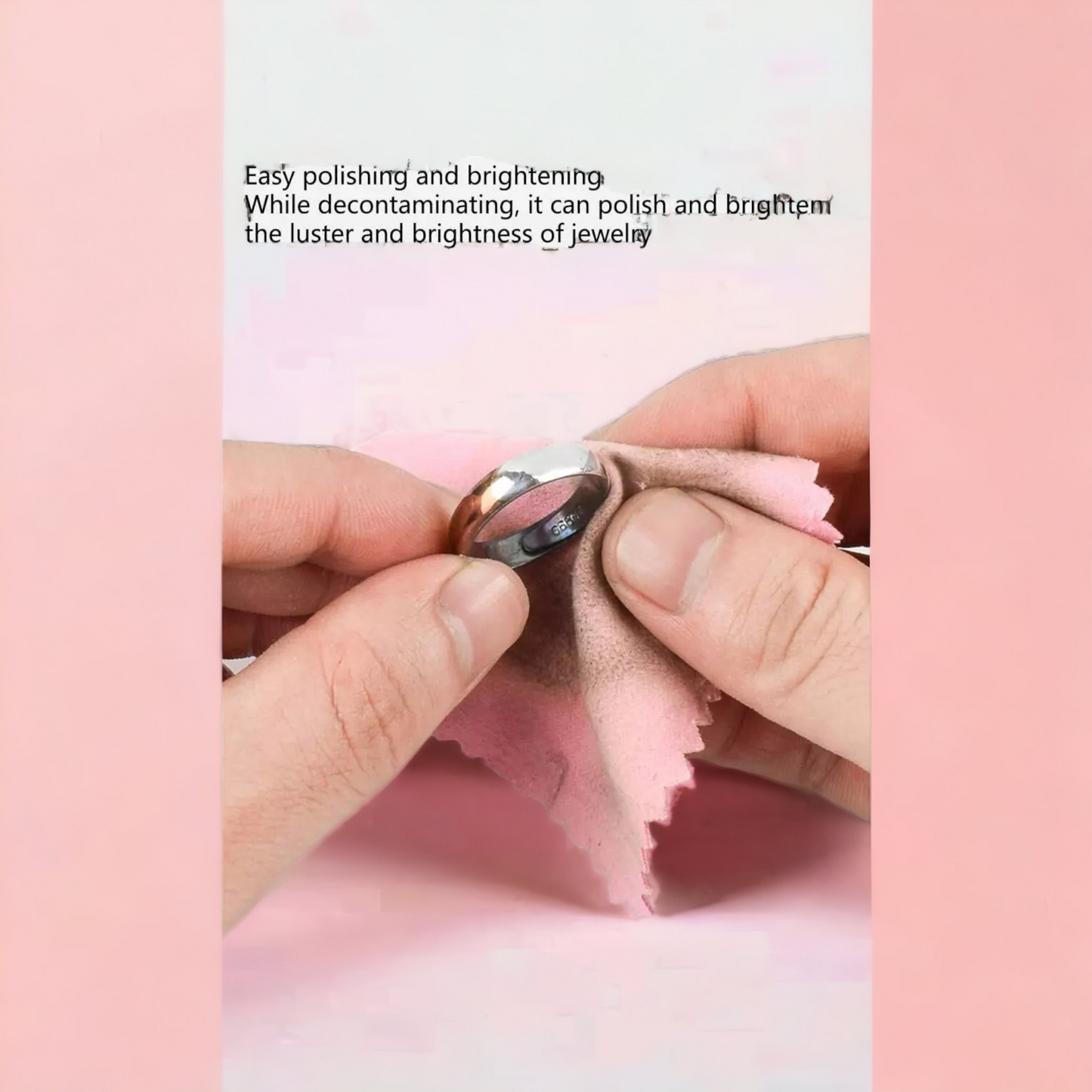 Jewelry polishing & cleaning cloth (jewelry cleaning)