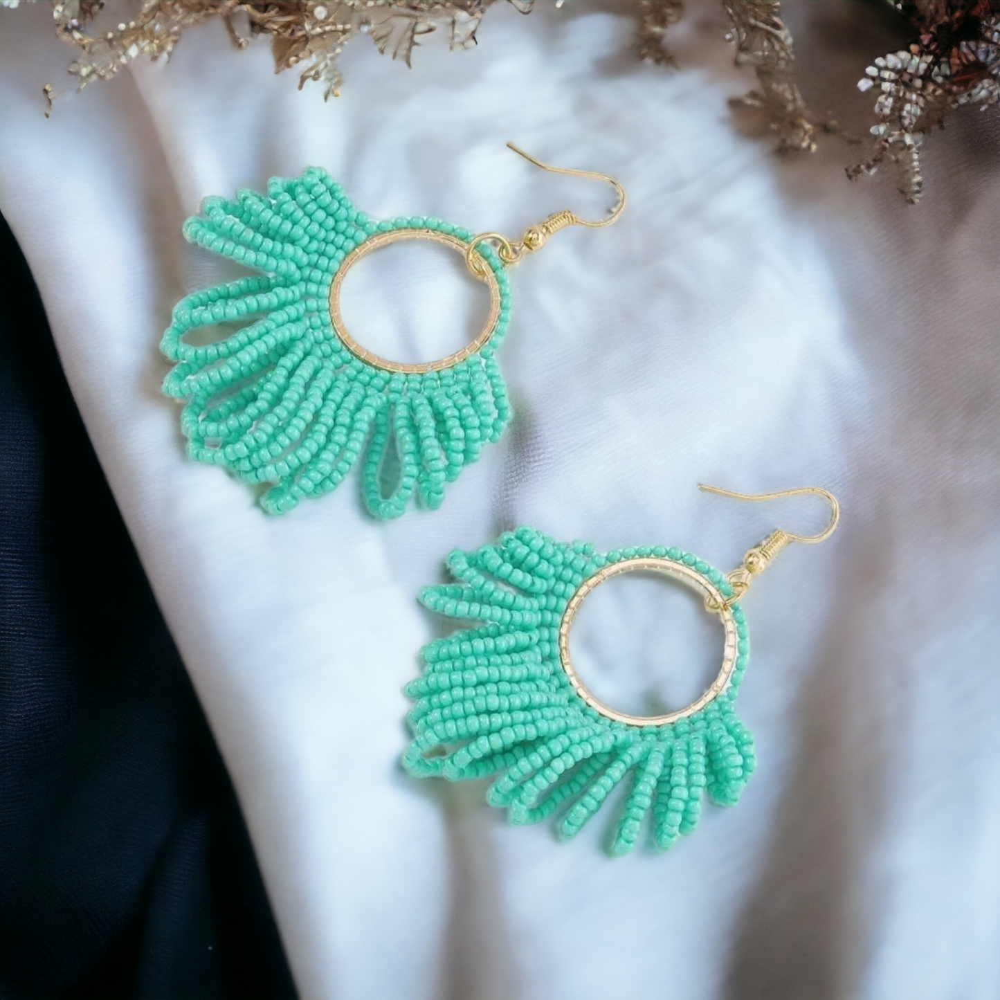 Seed bead dangles (Jewelry)