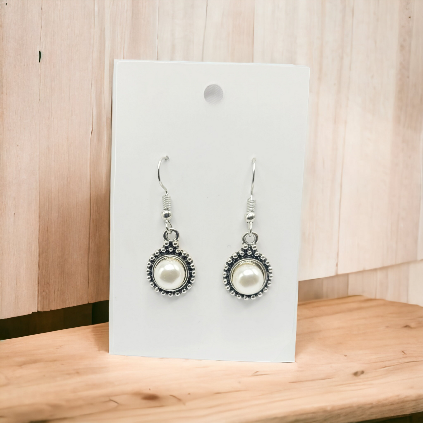 Victorian pearl earrings (earrings)