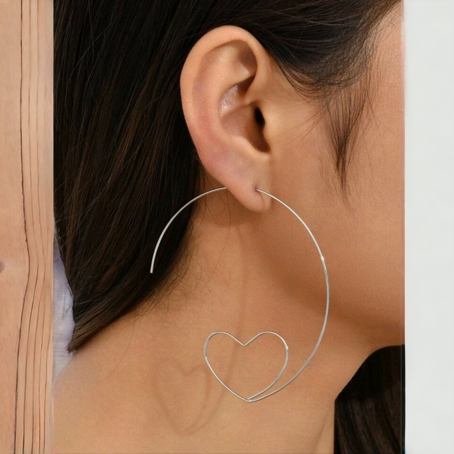 The circle of love gold earrings (Jewelry)