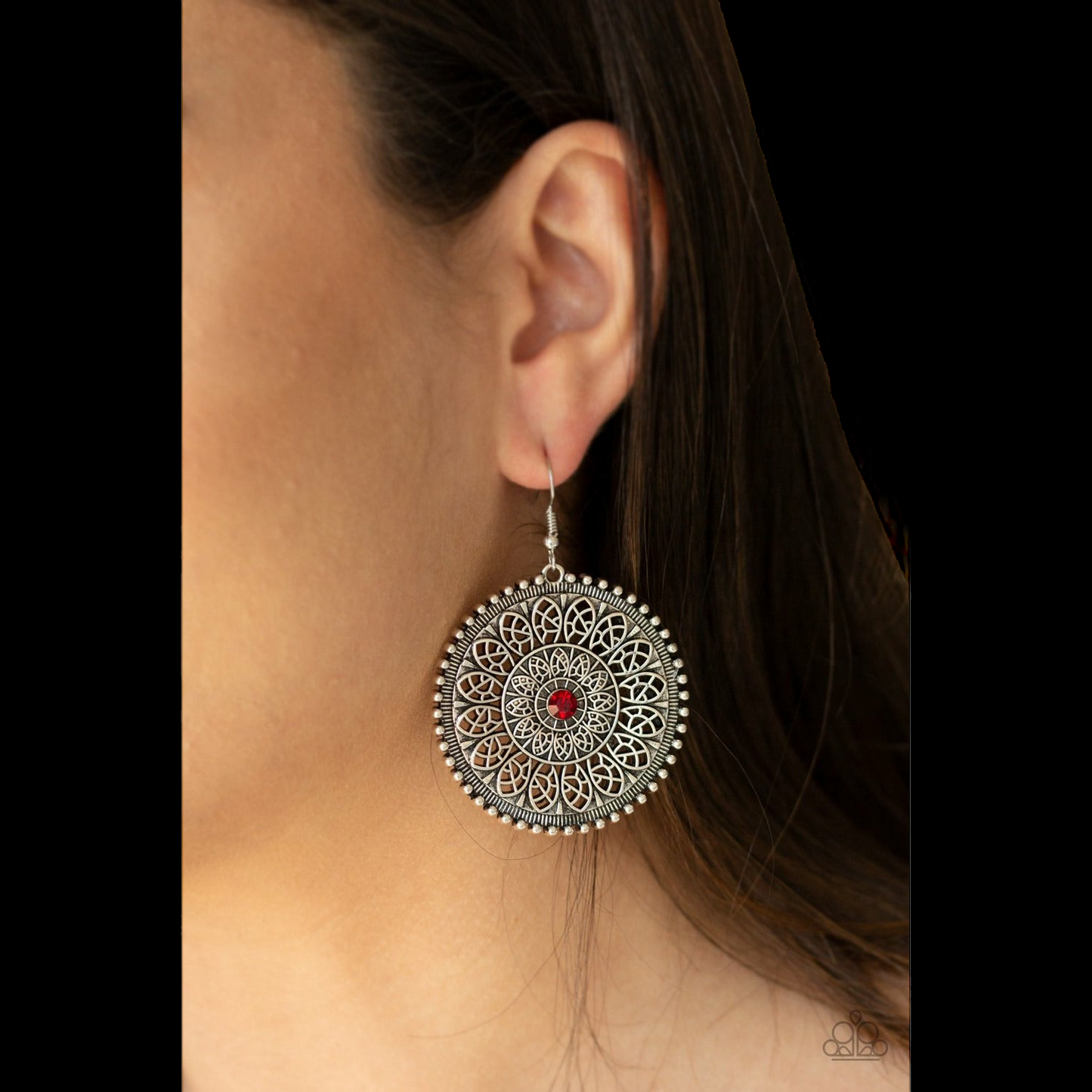 WHEEL and Grace - Red earrings (Jewelry)
