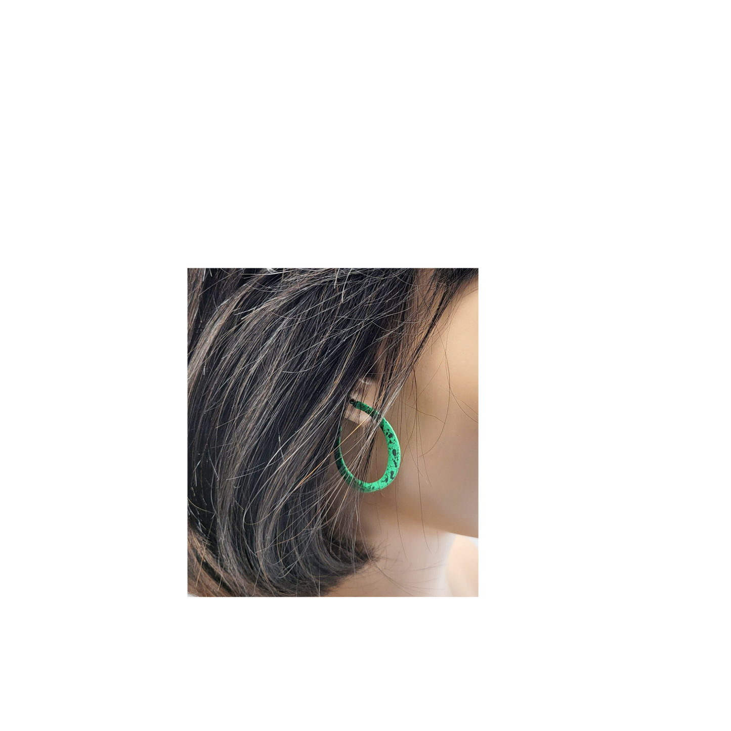 Green pasture earrings (Earrings)