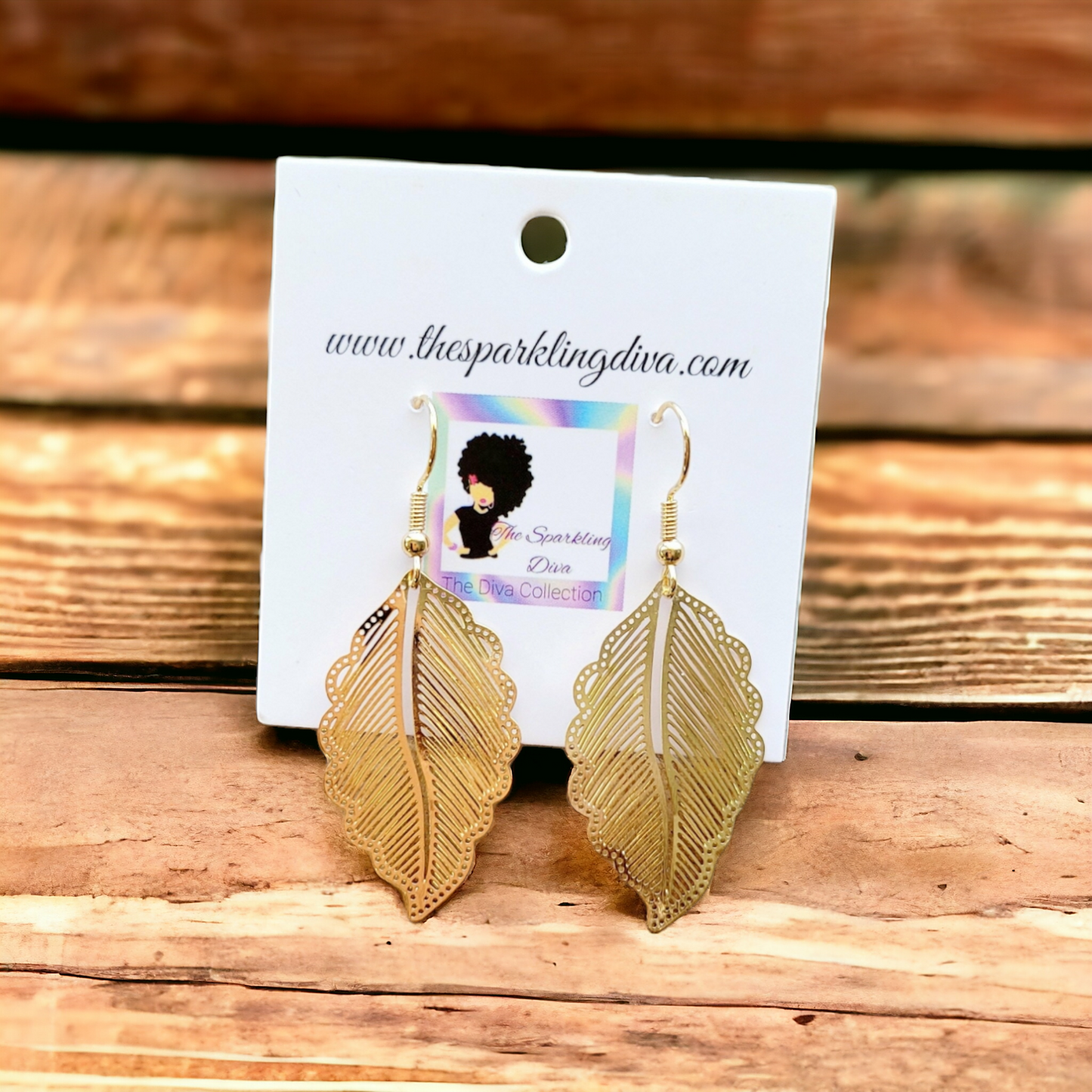 Leaf me alone earrings (Earrings)