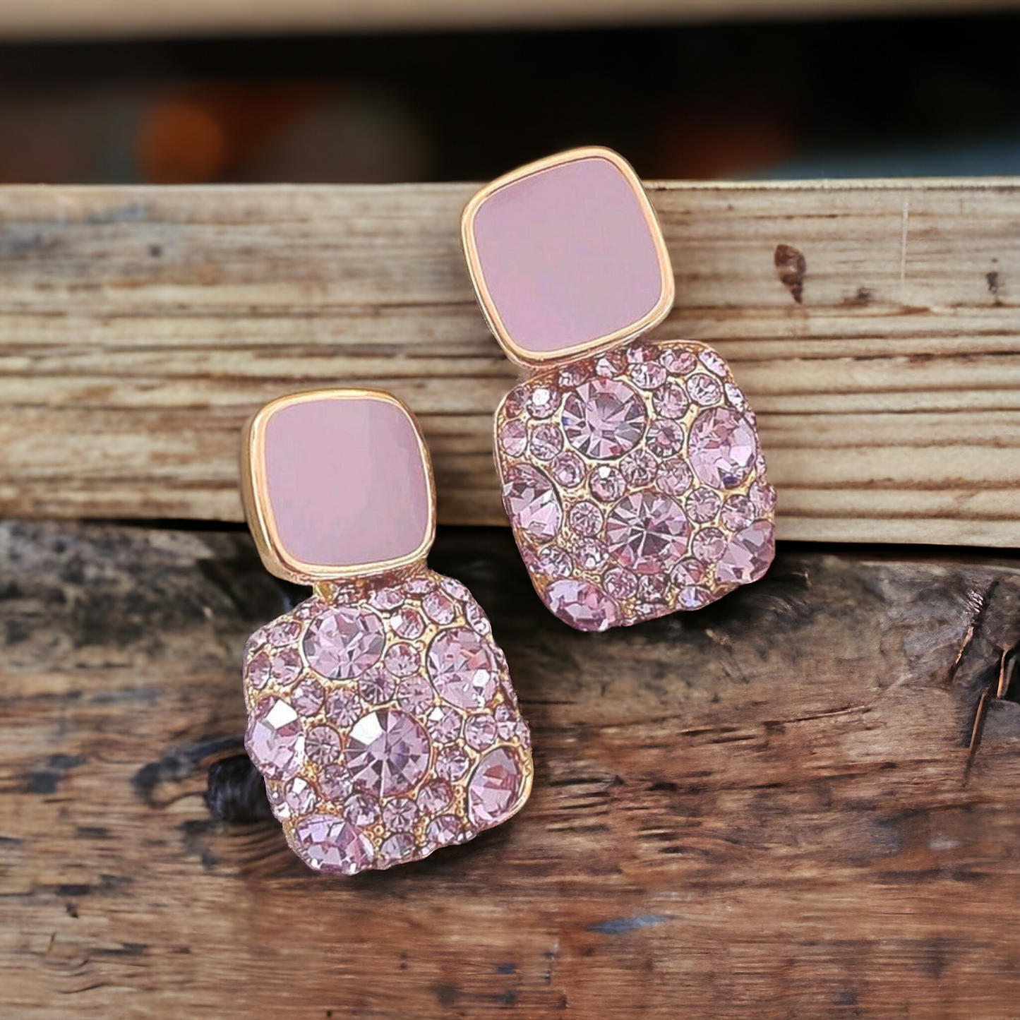 Purple elegance earrings (Jewelry)