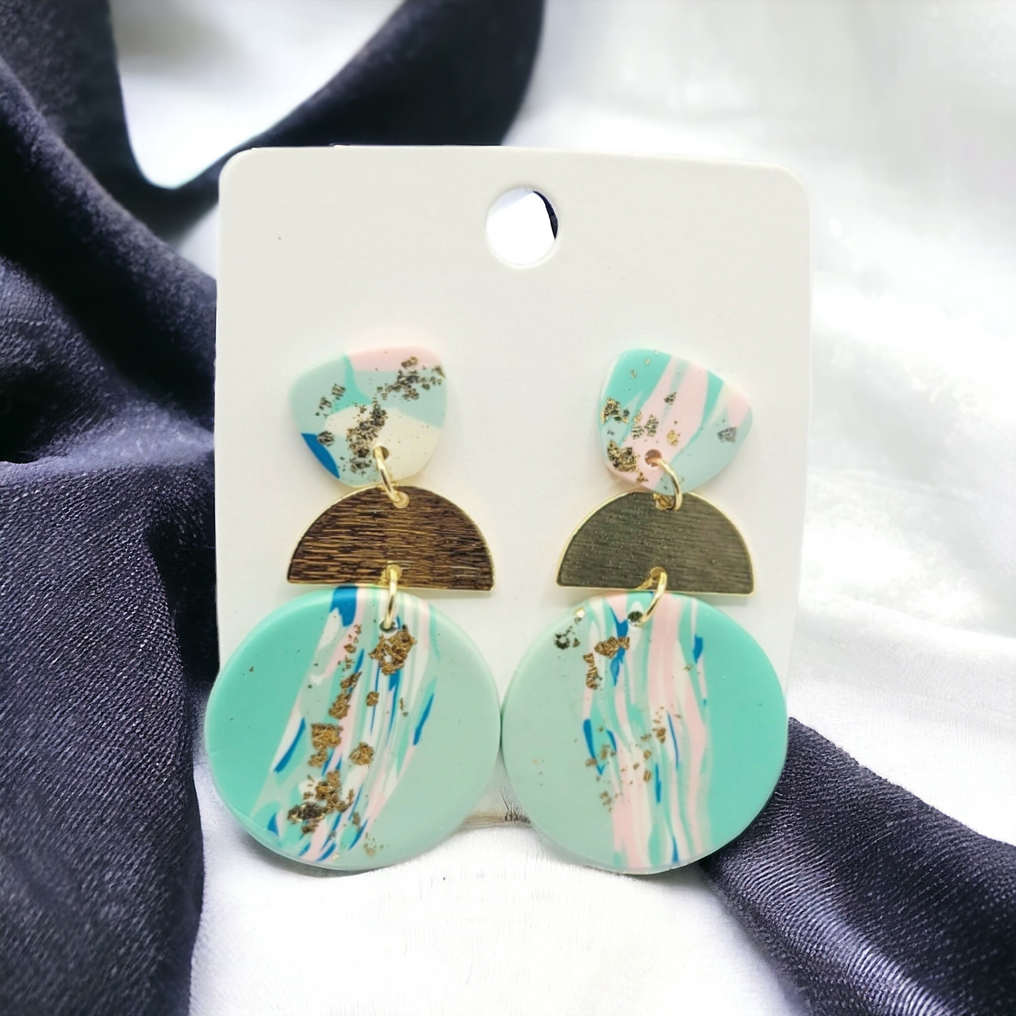 Minted earrings (earrings)