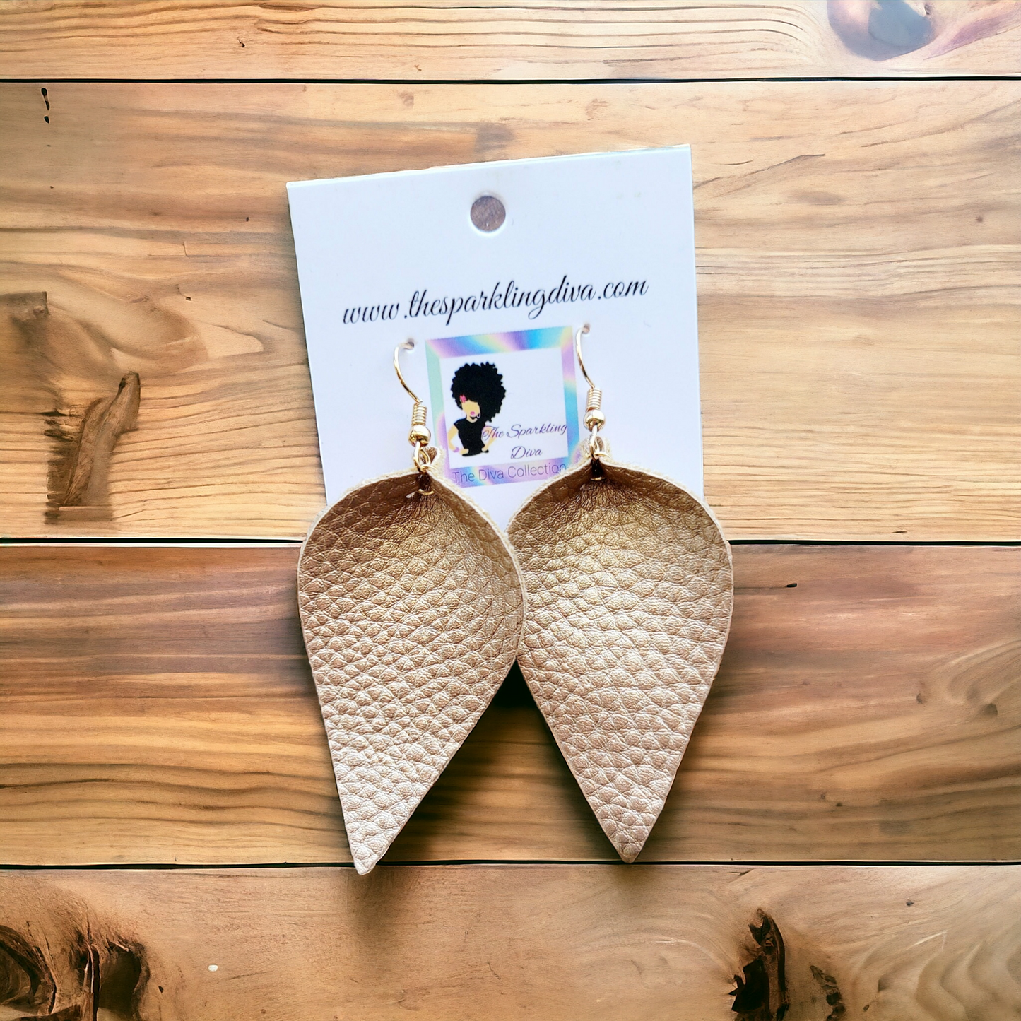 Leatherette earrings (Jewelry)