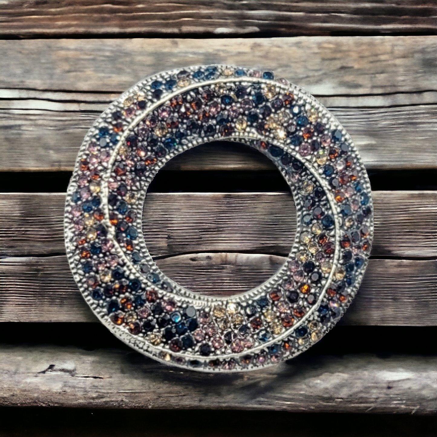 Orbit lapel pin