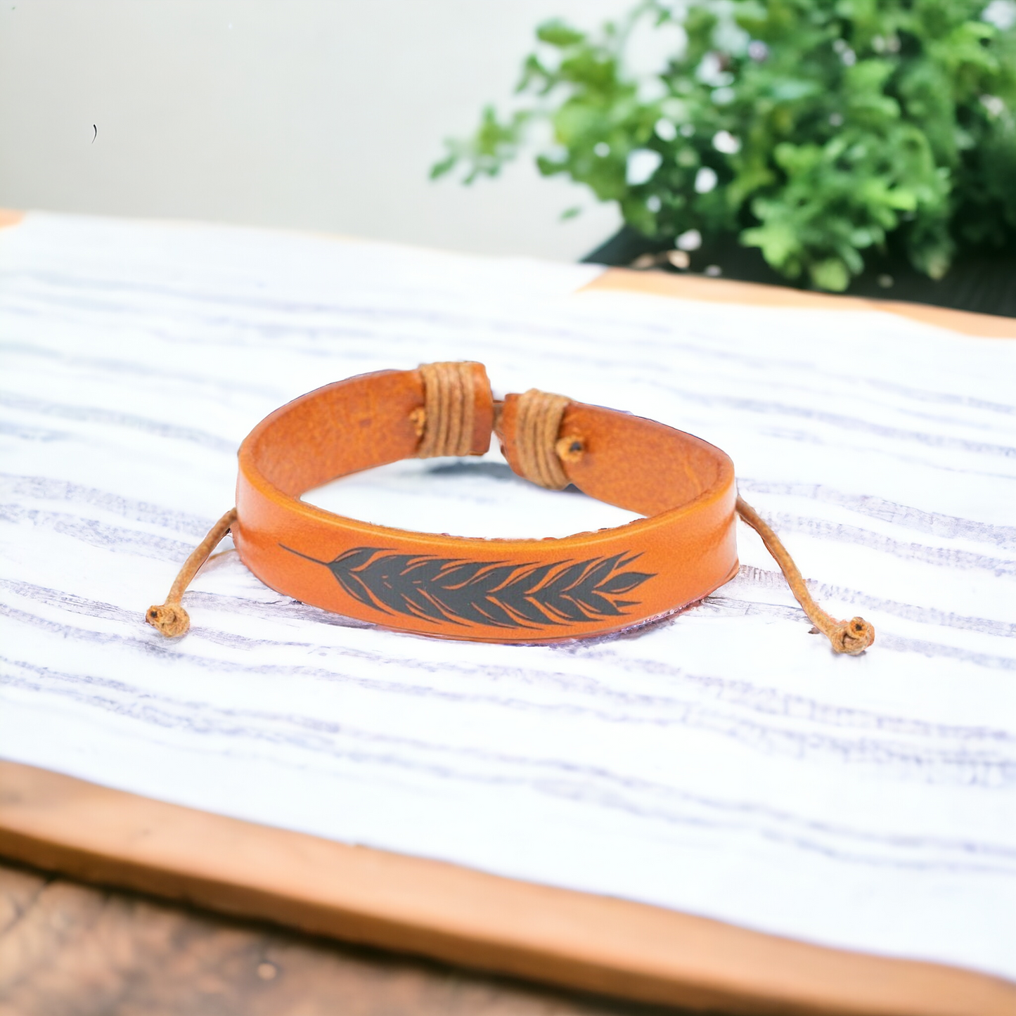 This QUILL All Be Yours - Brown bracelet (Jewelry)