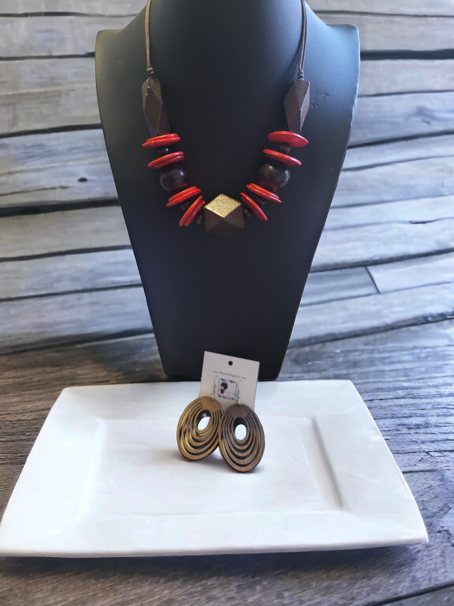 Caribbean additude necklace set (necklace set)