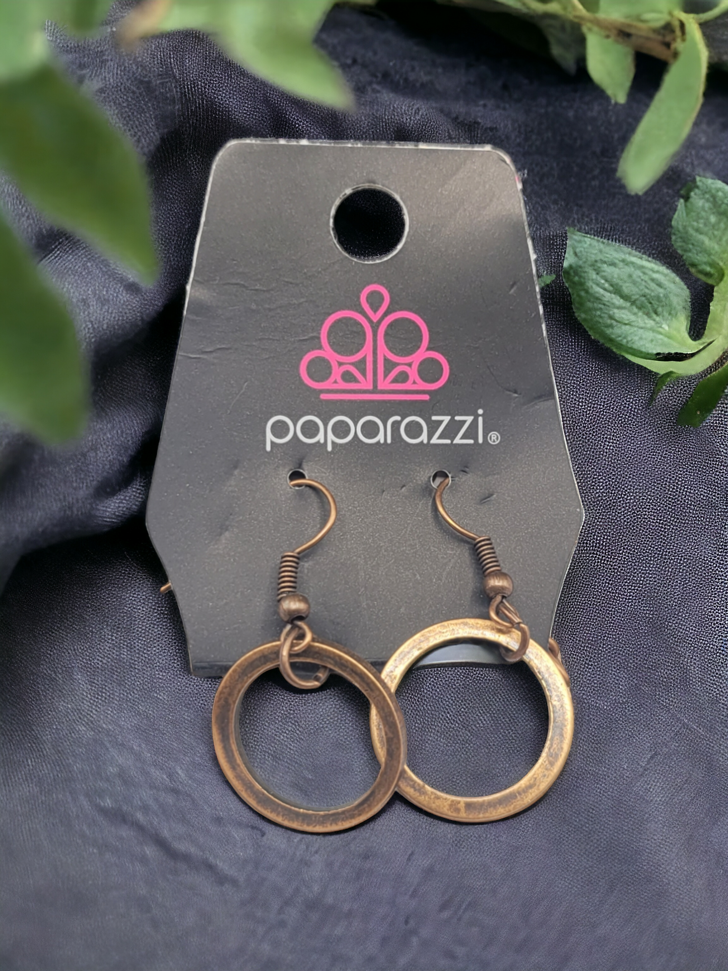 Copper dangles necklace (Necklaces)