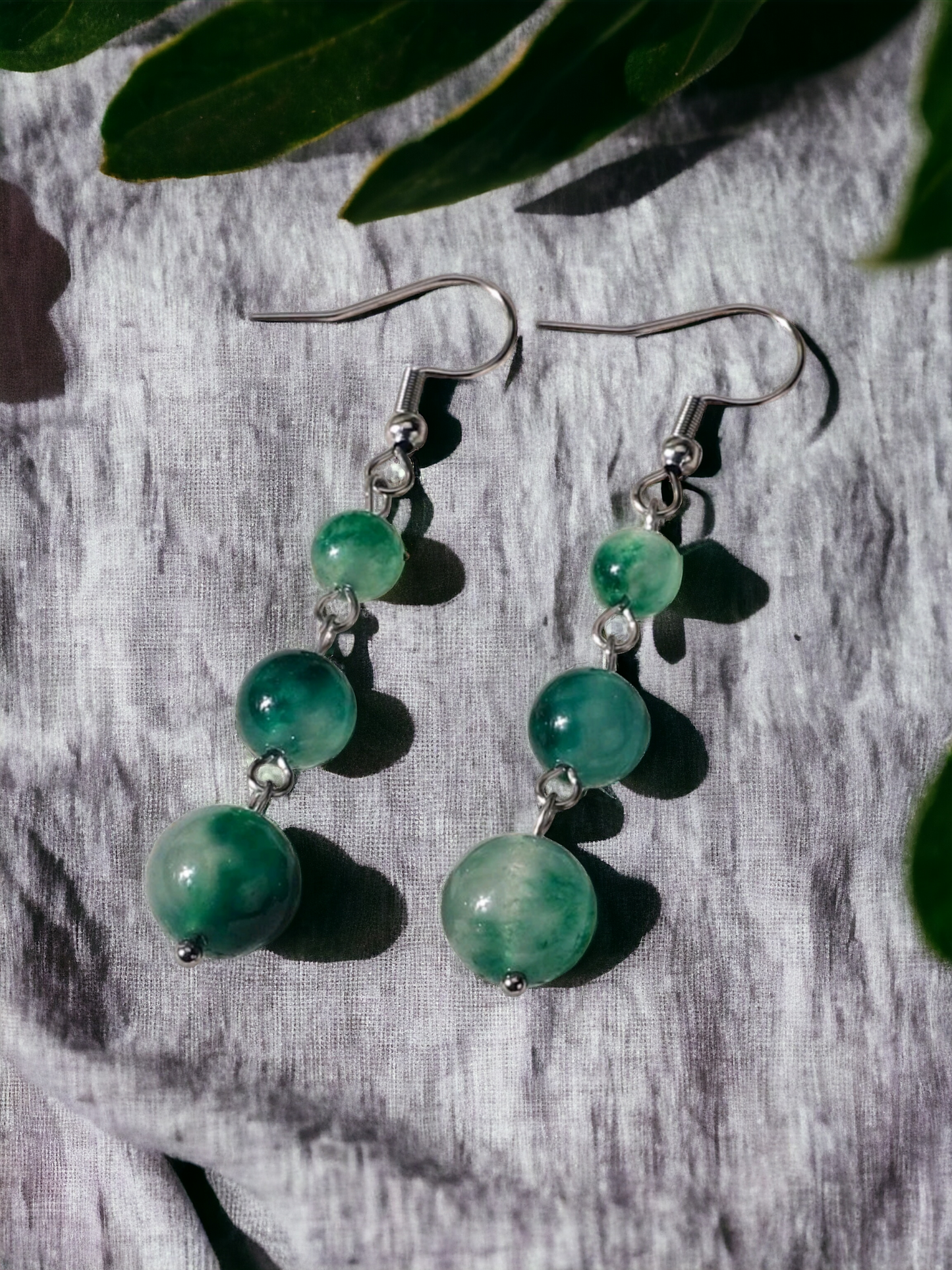 Jaded dream earrings (earrings)