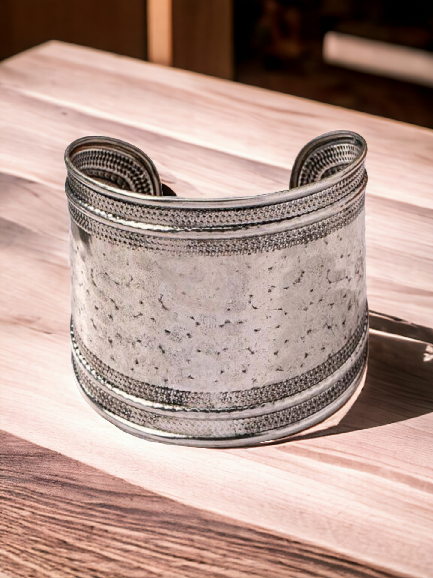 Silver cufflinks bracelet (bracelet)