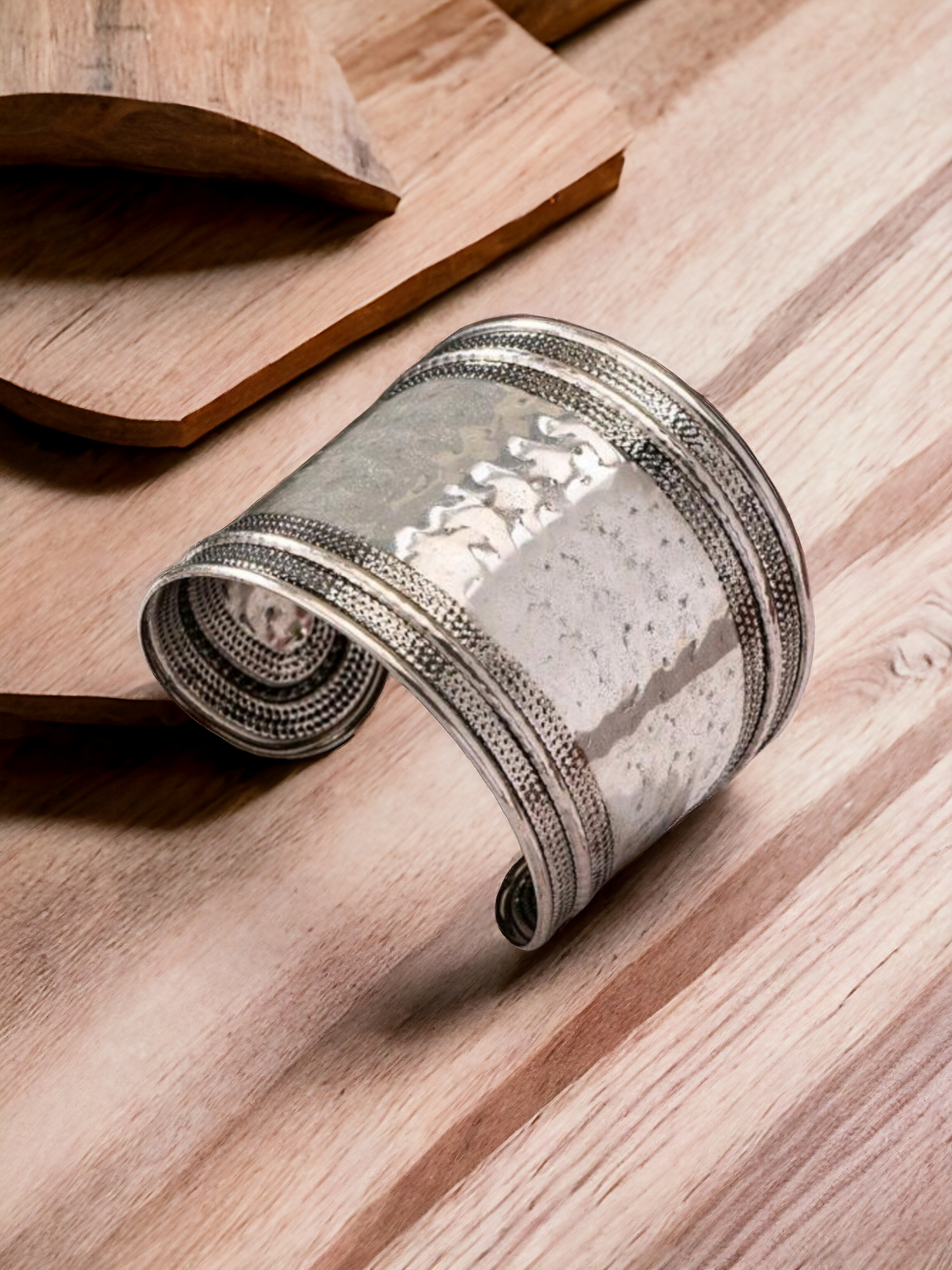 Silver cufflinks bracelet (bracelet)