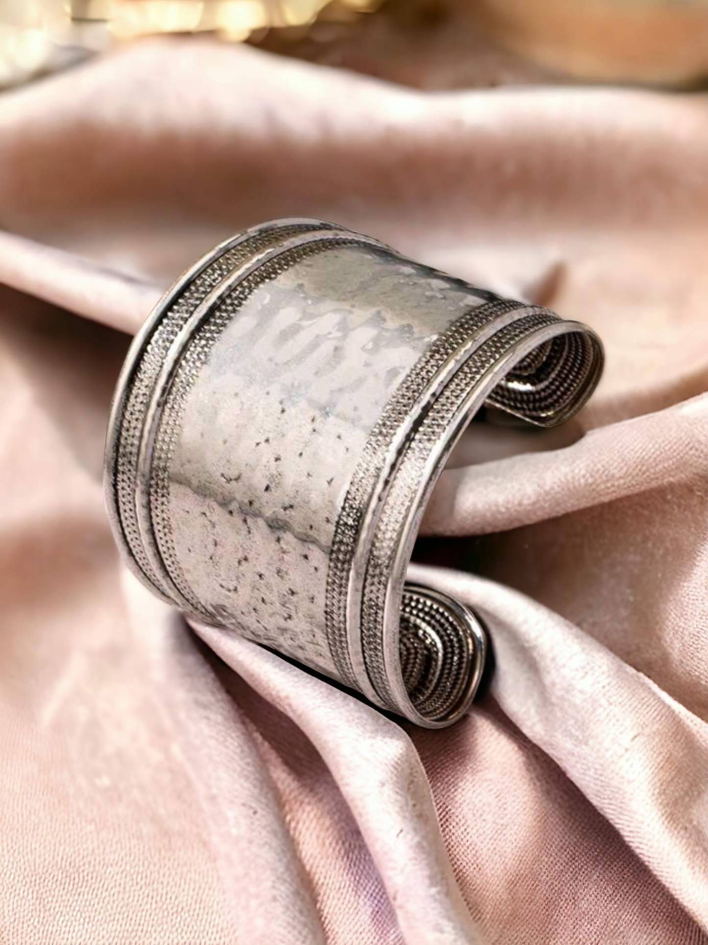 Silver cufflinks bracelet (bracelet)