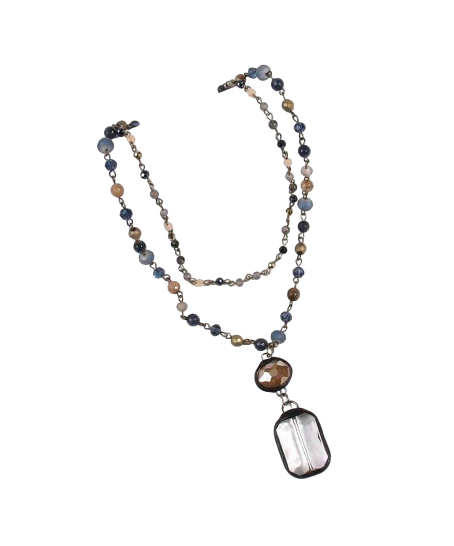 Beaded boho queen necklace (Necklaces)
