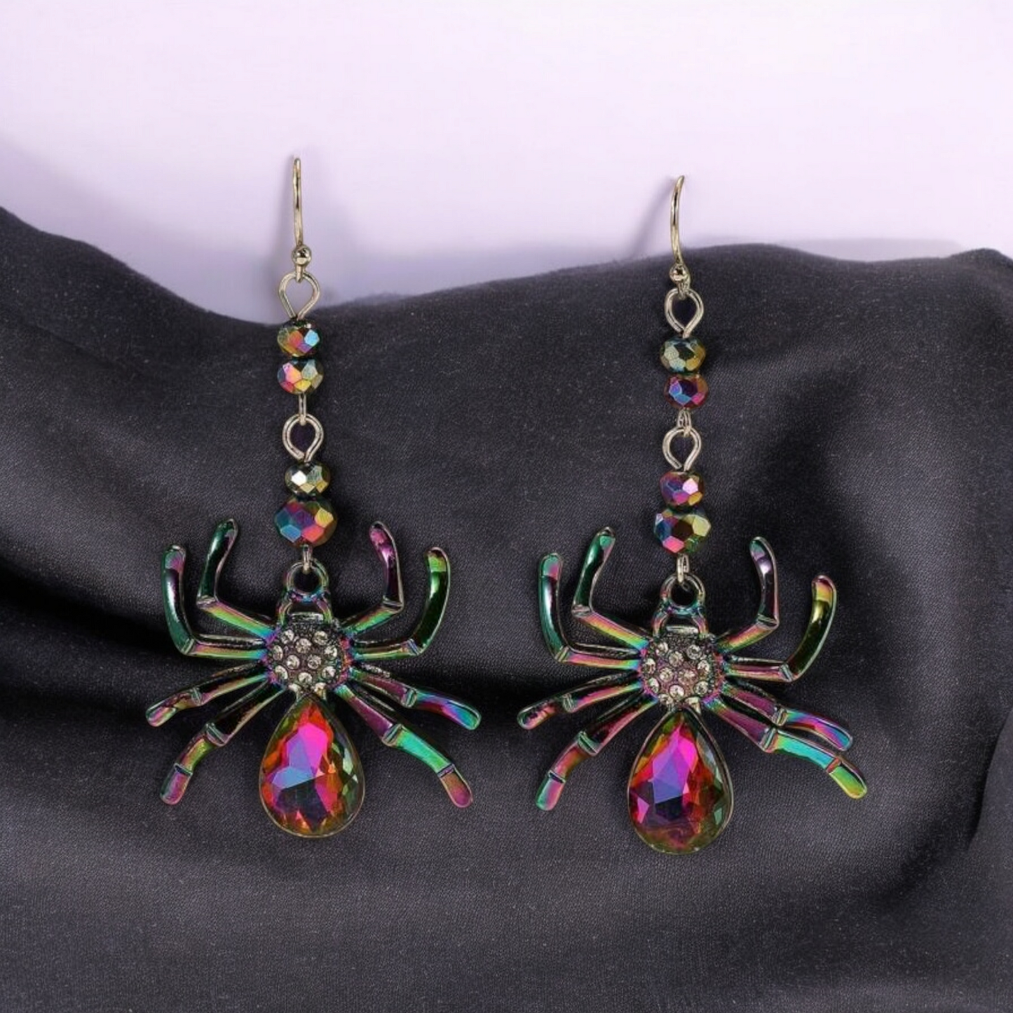 The Itsy bitsy spider earrings
