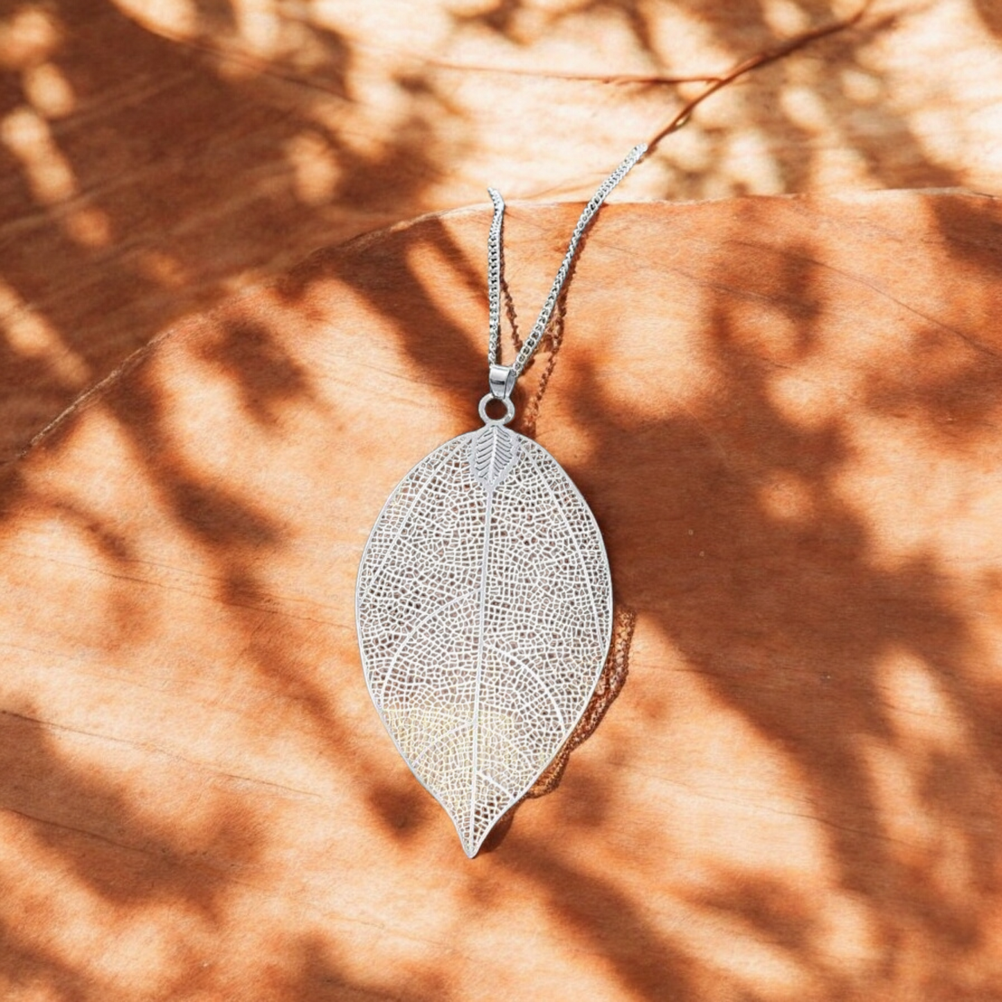 Silver autumn ๐ breeze necklace (necklace)