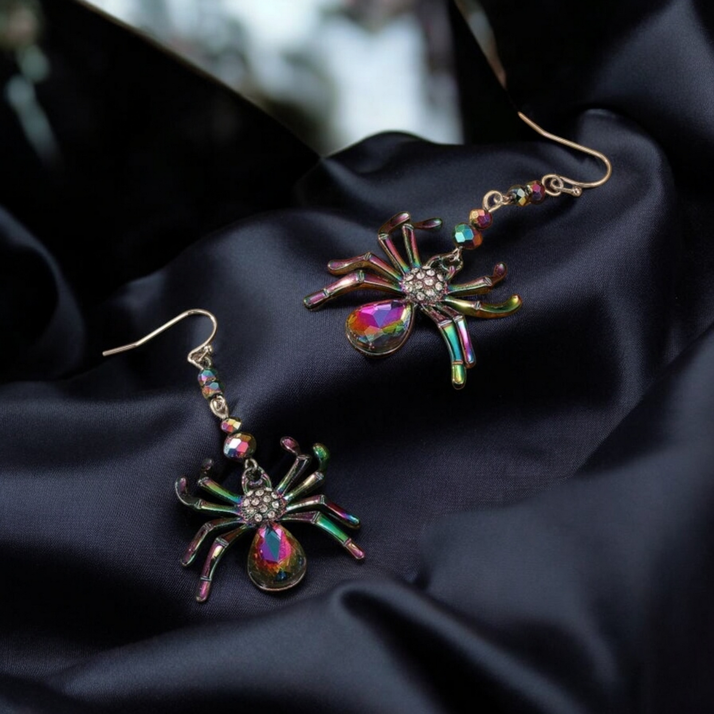 The Itsy bitsy spider earrings