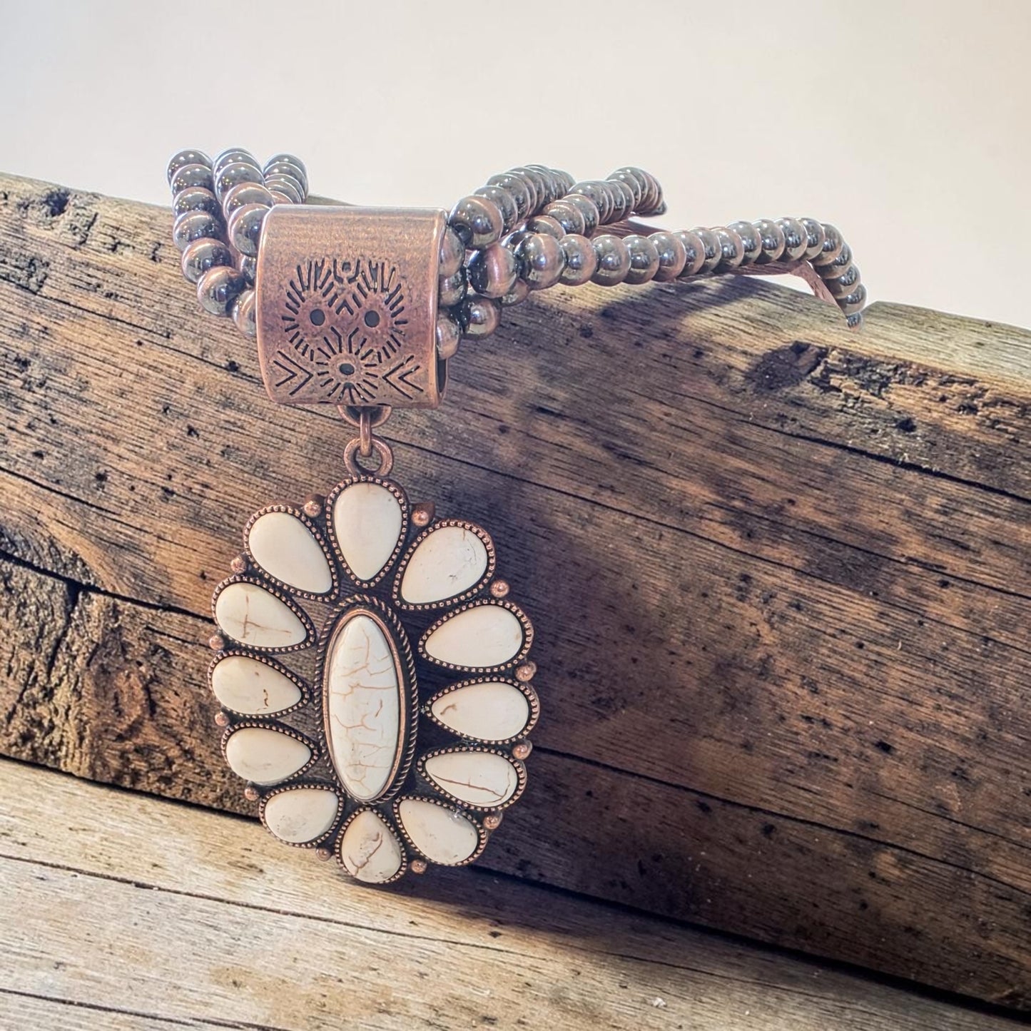 Copper wonder necklace
