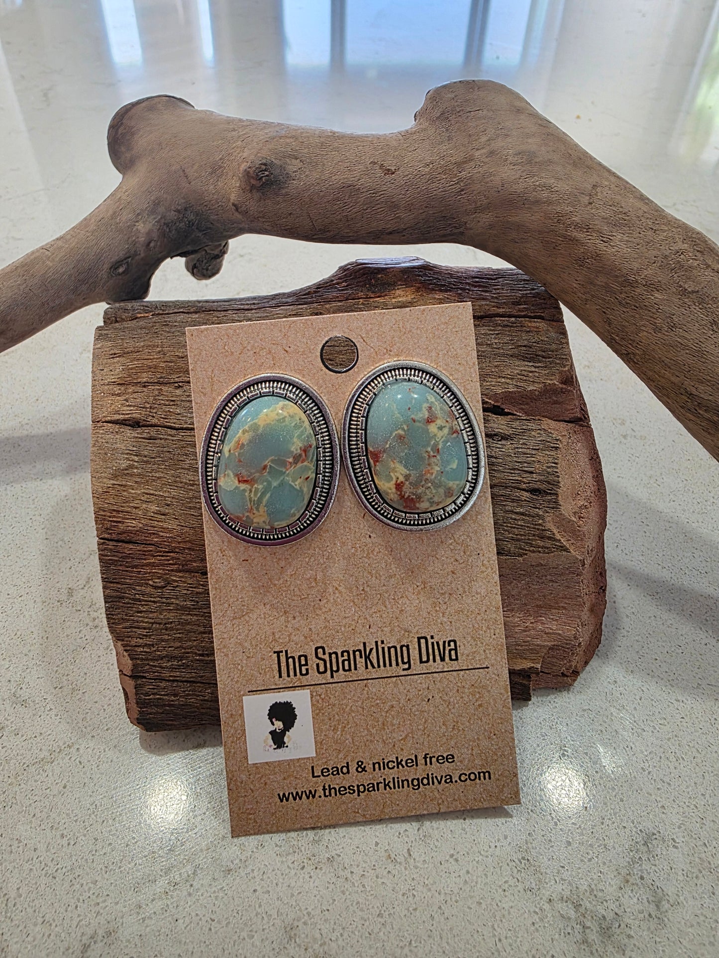 Native stones earrings