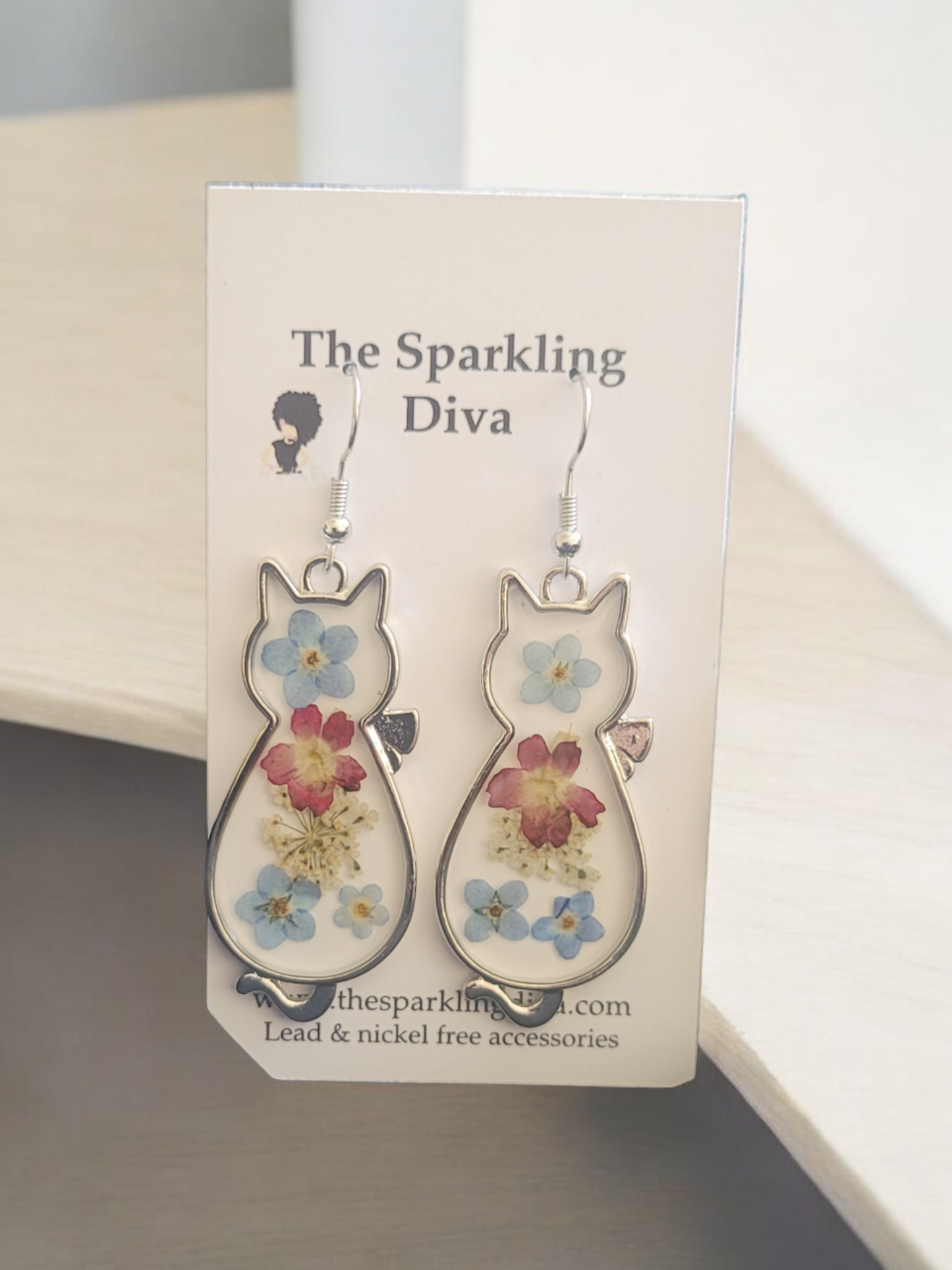 Kitten love earrings (Earrings)