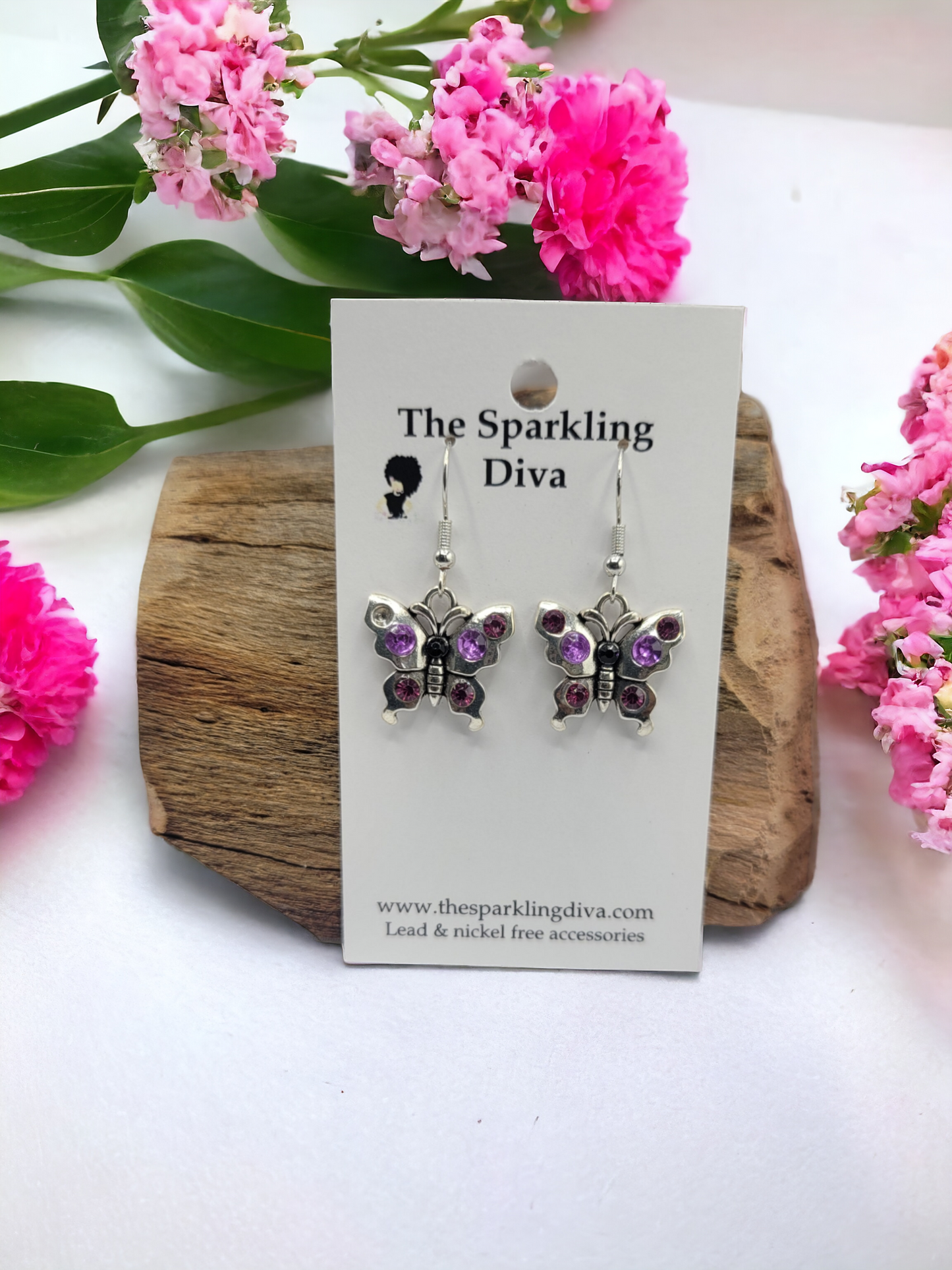 Butterfly collective earrings