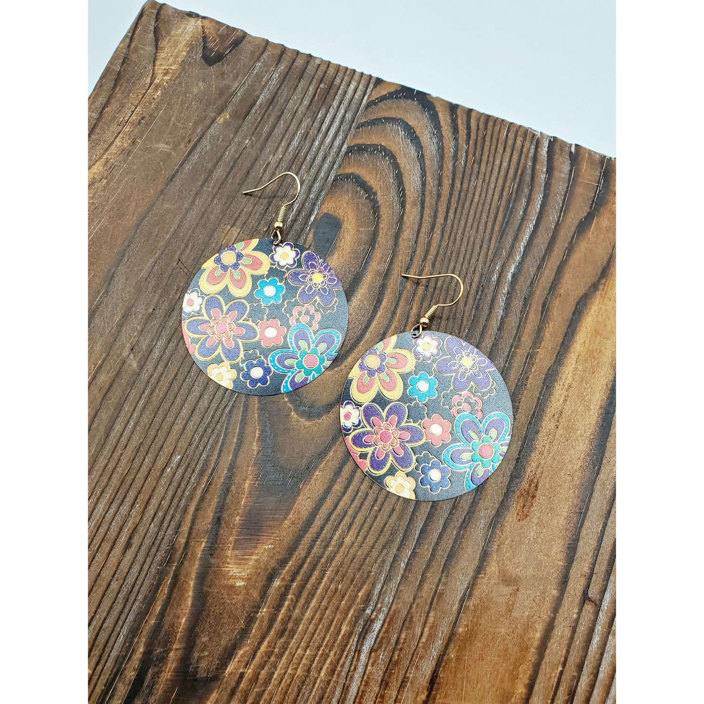 Flower power - black (Jewelry)