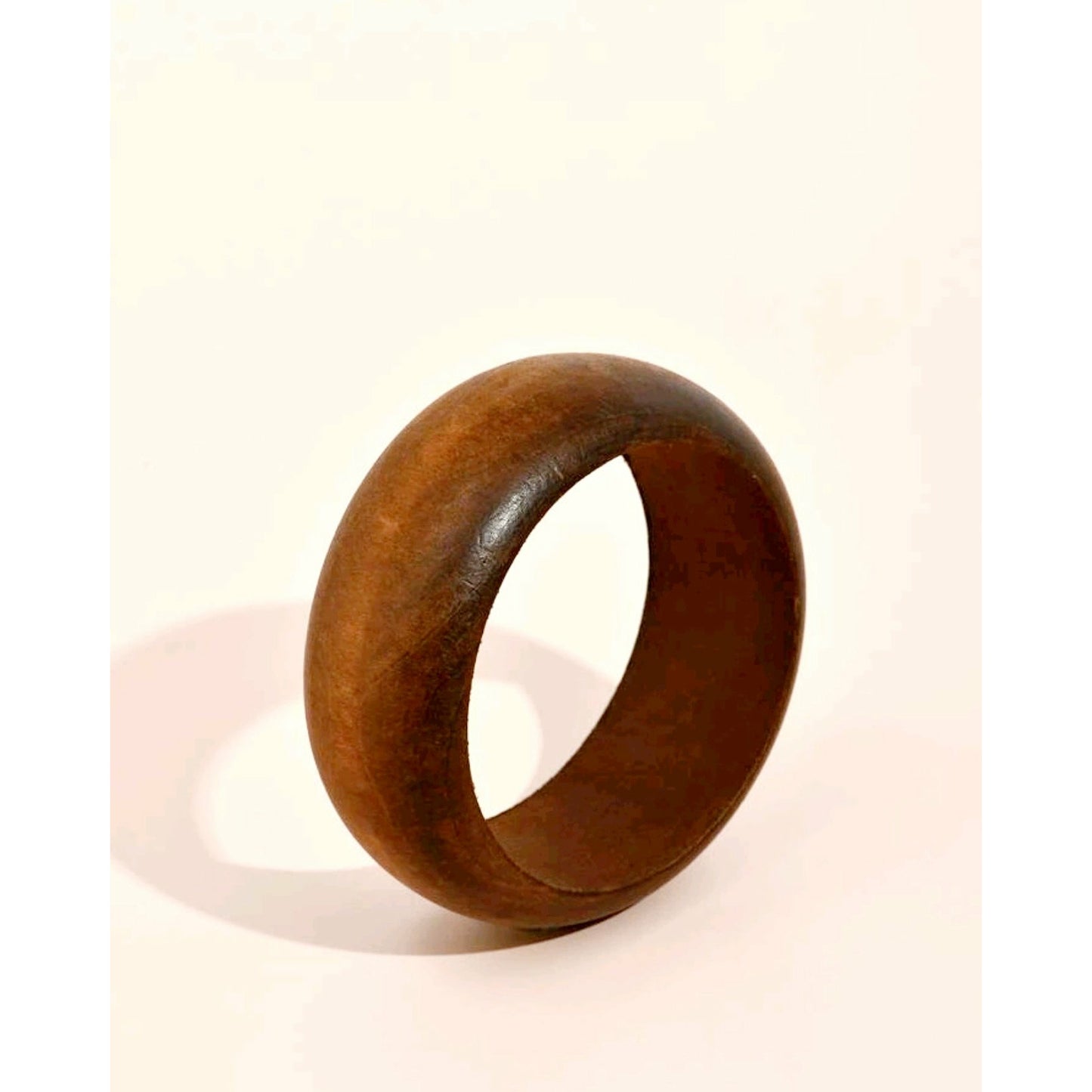 Wooden bangle bracelet (Jewelry)