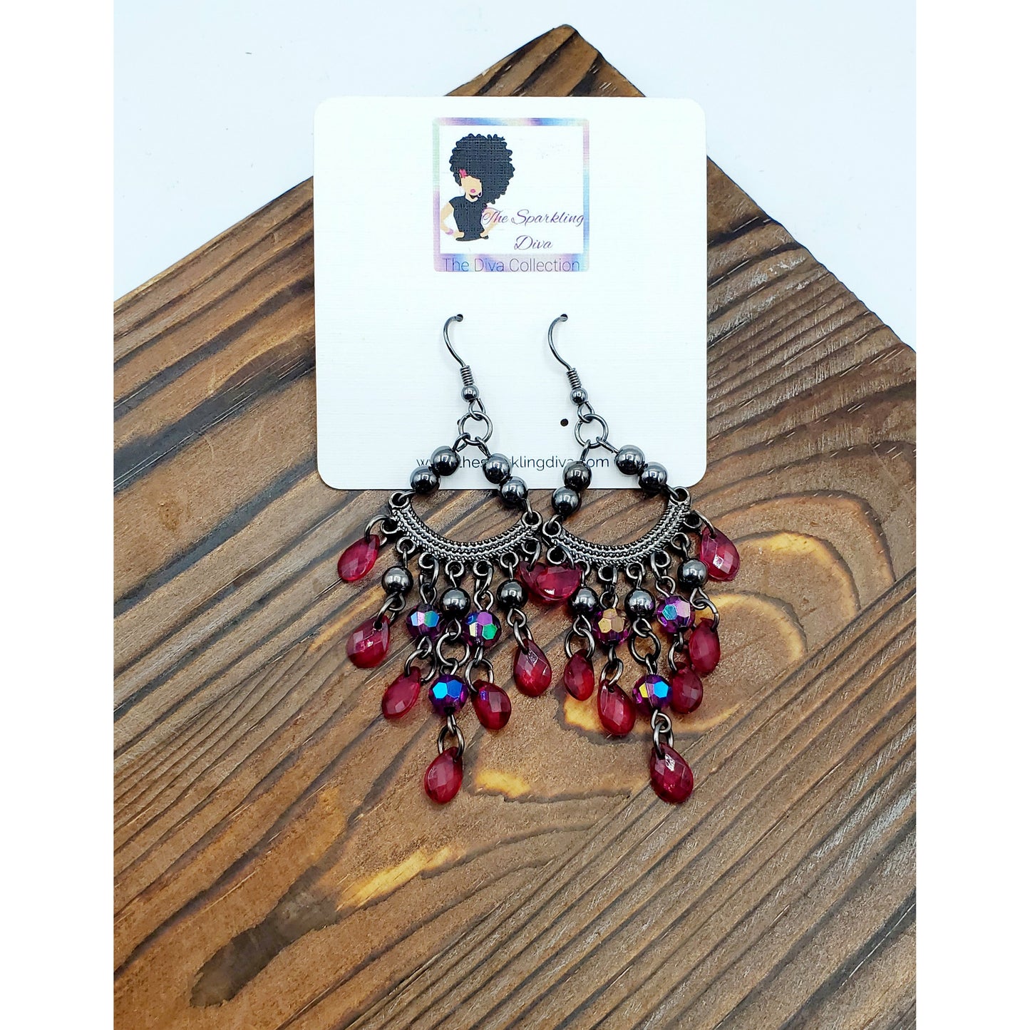The painted lady earrings (Jewelry)