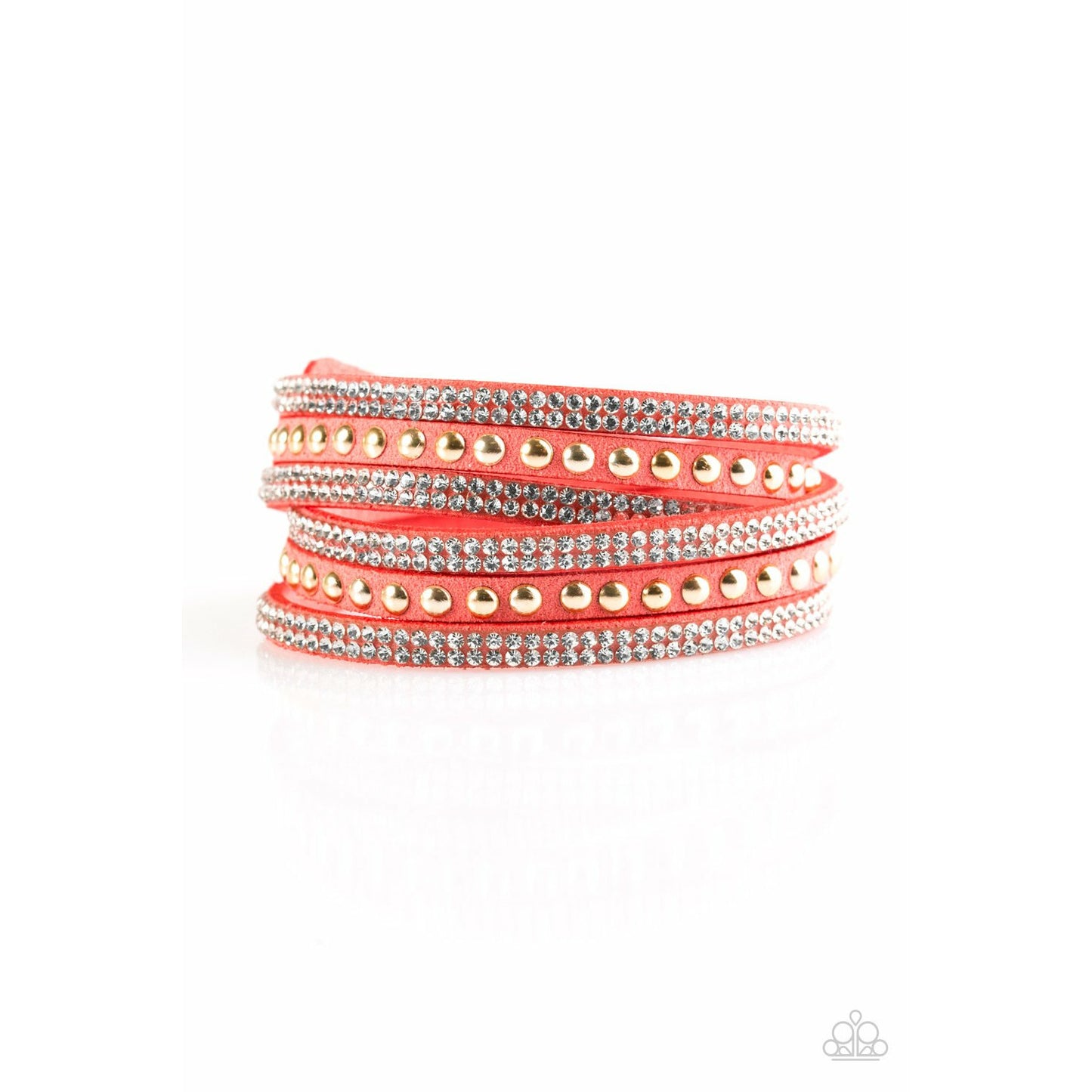 I BOLD You So! - Orange bracelet (Jewelry)