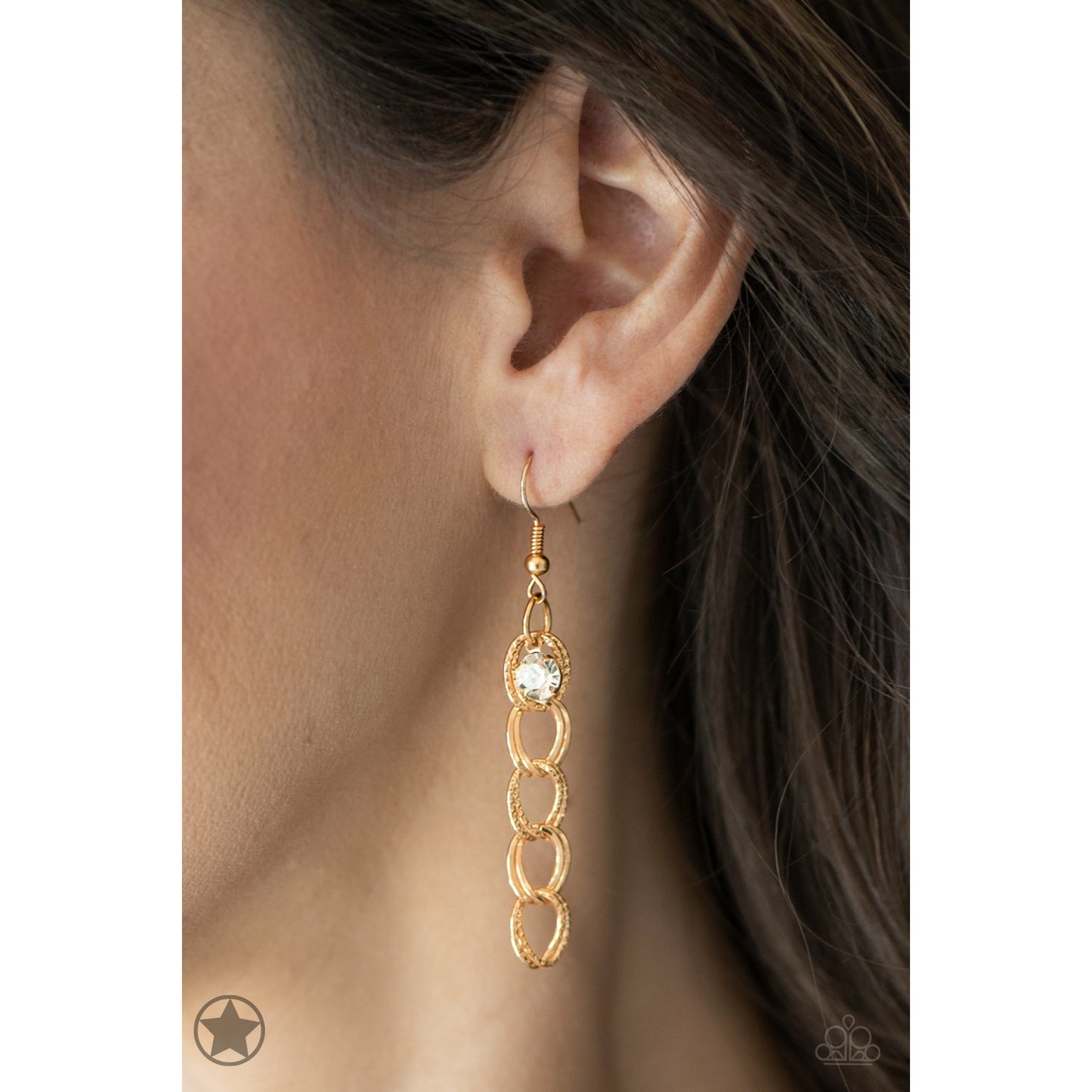 Fishing for Compliments - Gold necklace (Jewelry)